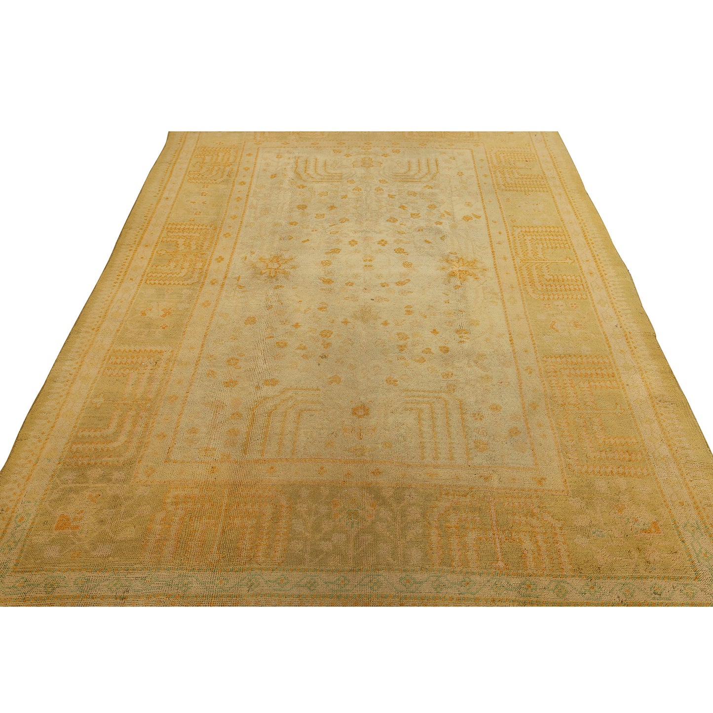 Antique Ushak 8'8x6'7 4986