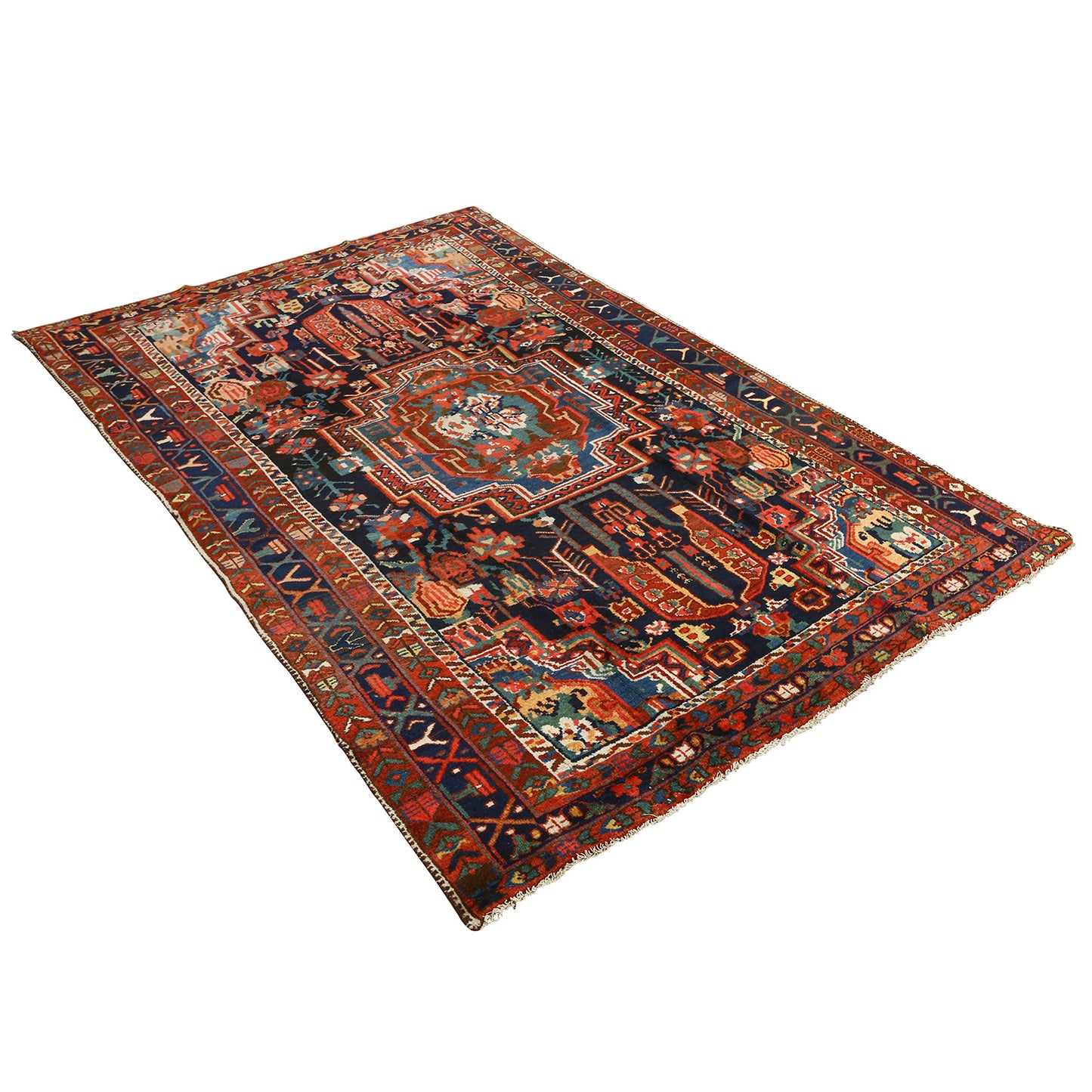 Antique Bakhtiar 8'4x5'2 2540