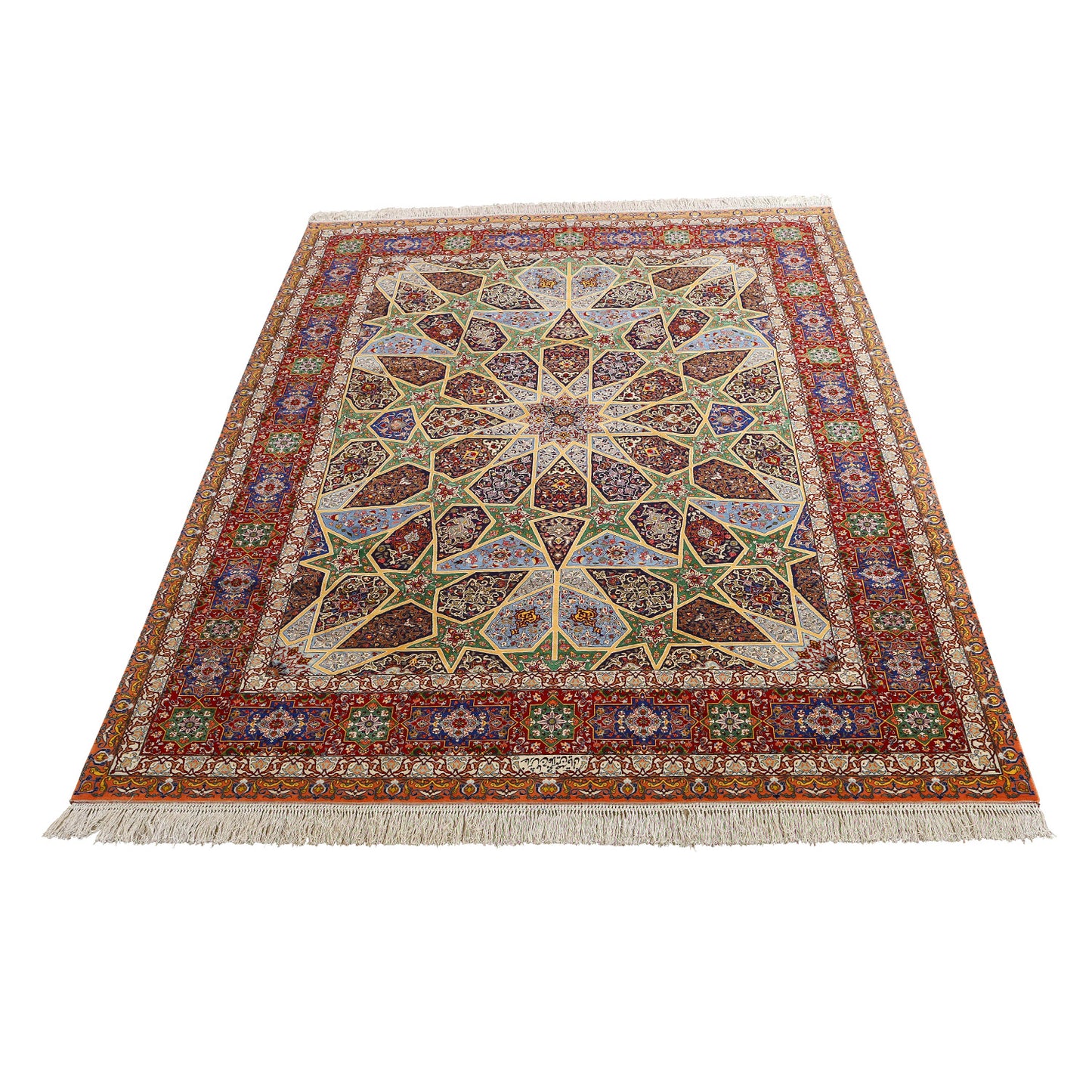 Vintage Tabriz 12'9 X 9'10 77004