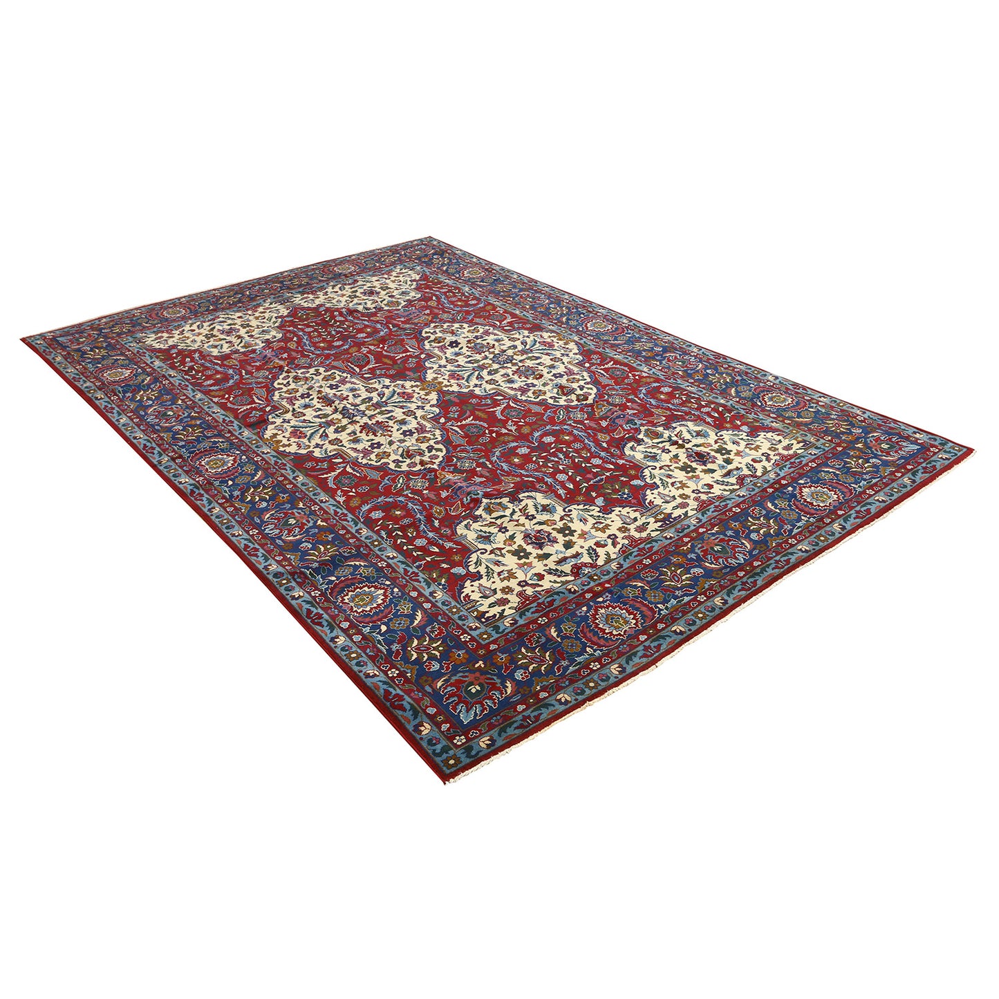 Antique Kashan Dabir 8'9x5'11 1472