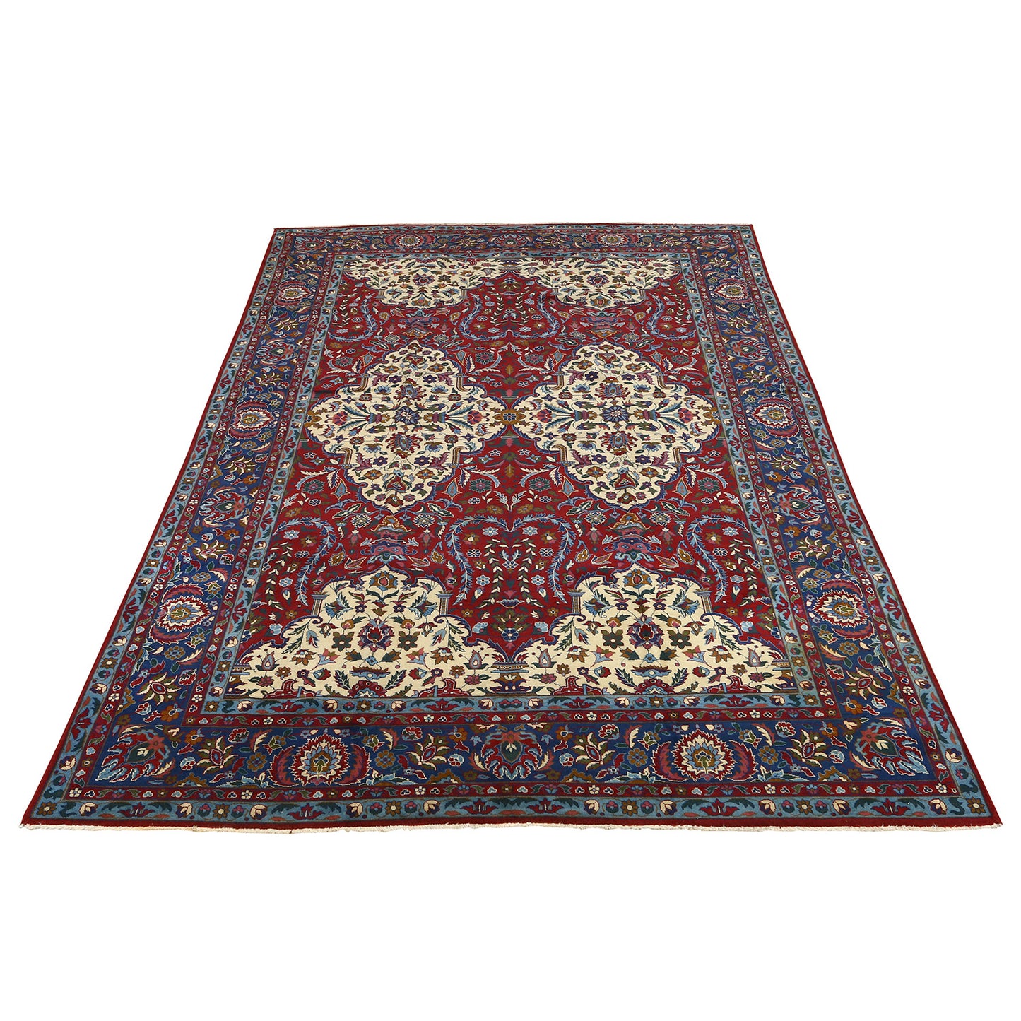Antique Kashan Dabir 8'9x5'11 1472