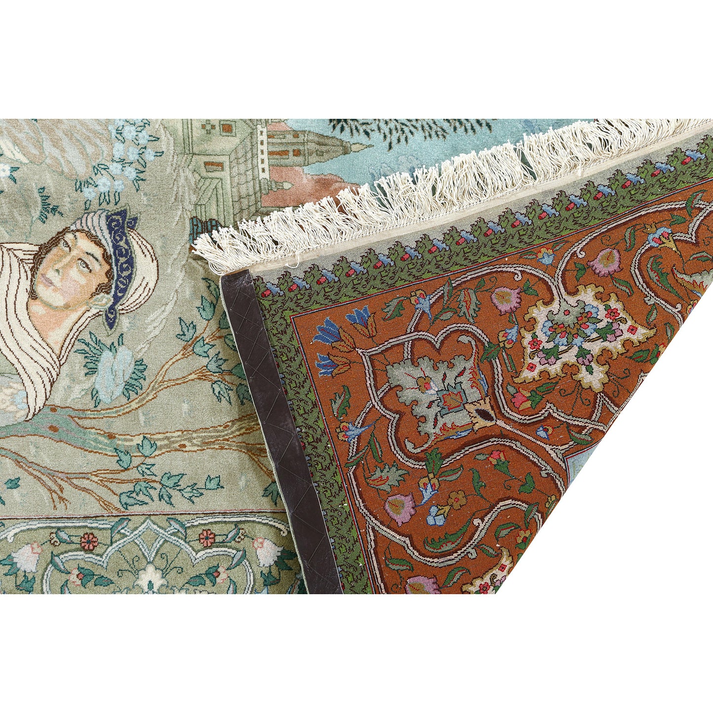 Vintage Tabriz 8'11 X 6'5 3876