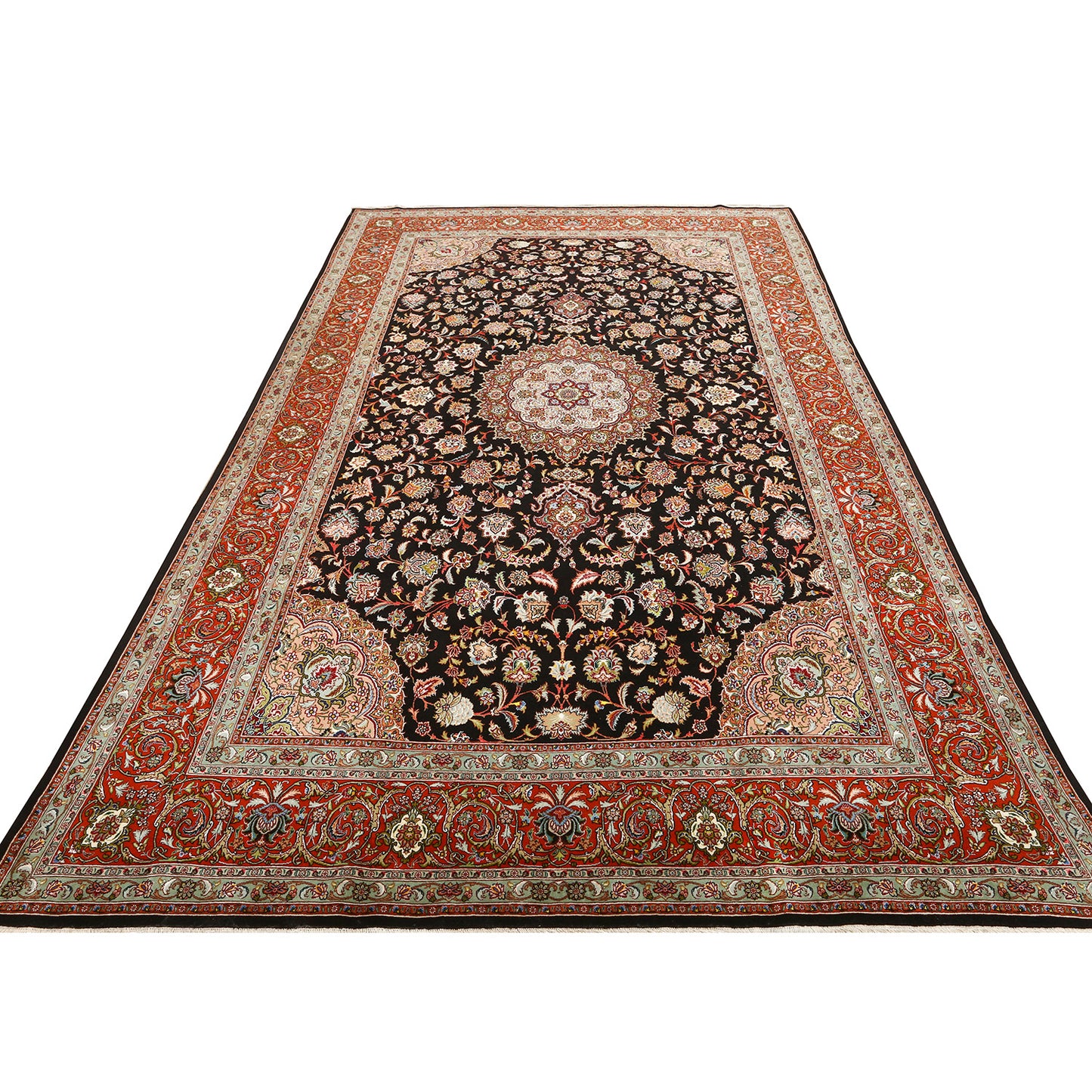 Vintage Tabriz 10'6x6'7 4397