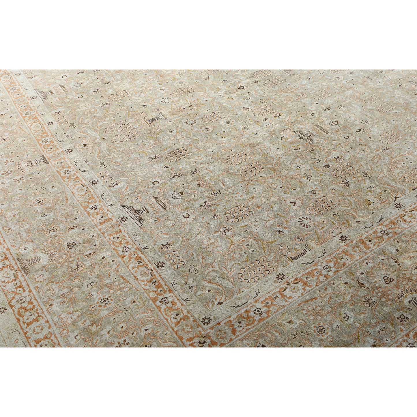 Vintage Kerman Lavar 13'2 X 9'7 5679