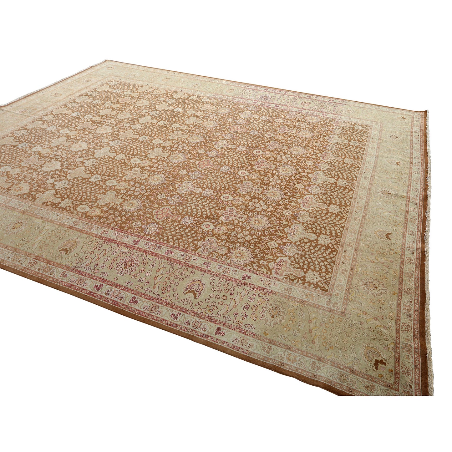Vintage Tabriz 12'10 X 9'9 5493