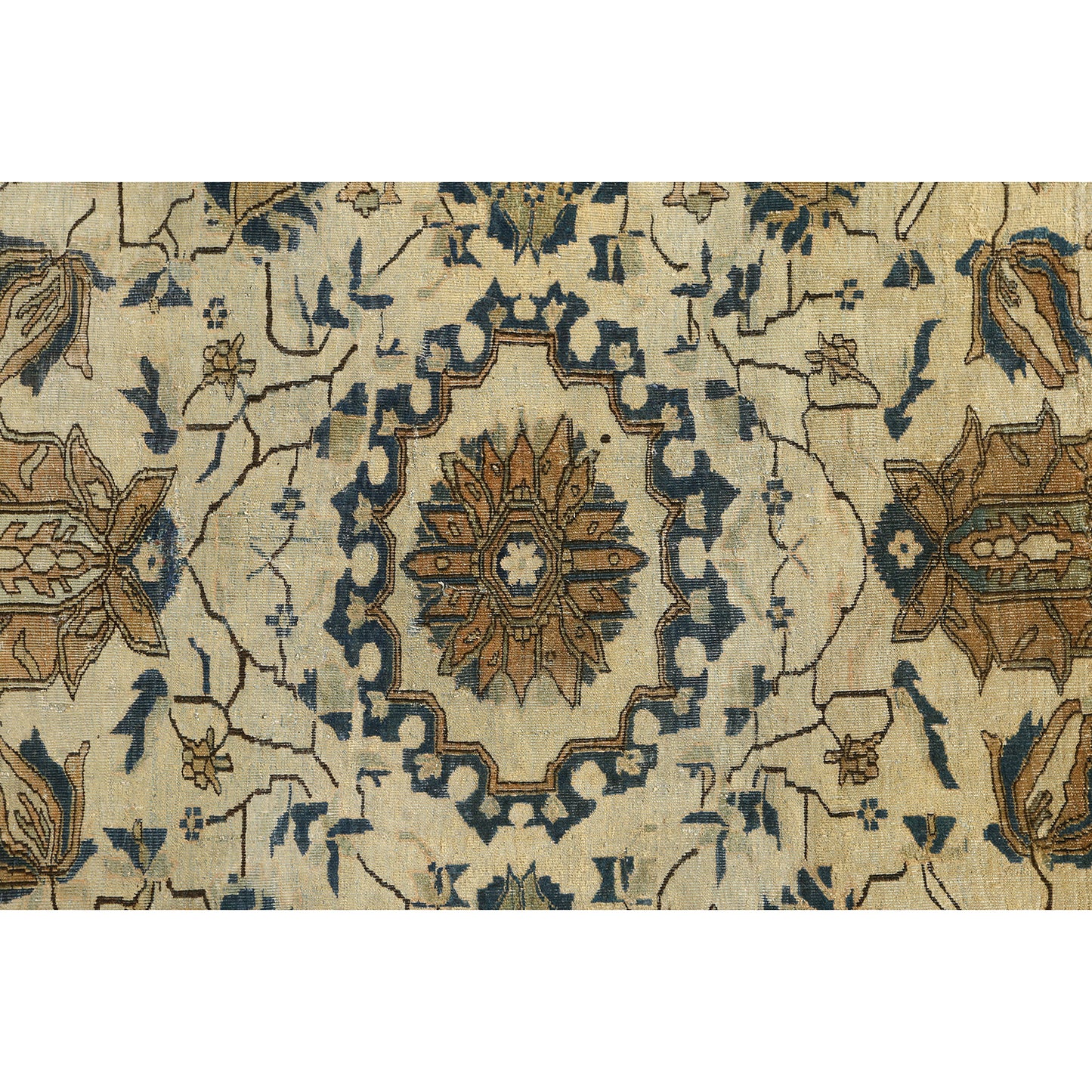 Antique Kashan Mohtasham 12'0x10'0 1361