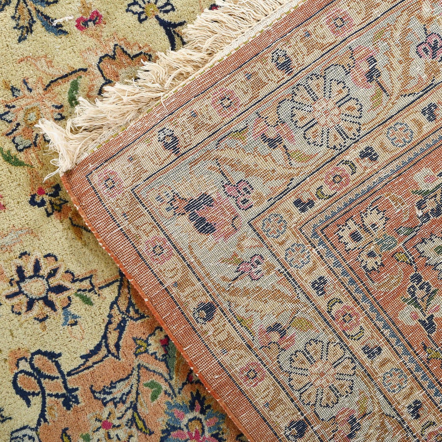 Vintage Kashan 12'1 X 9' 1441