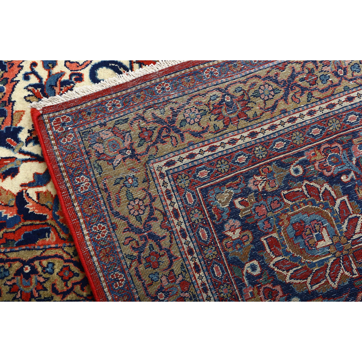 Antique Kashan DABIR 14'10 X 10'6 4426