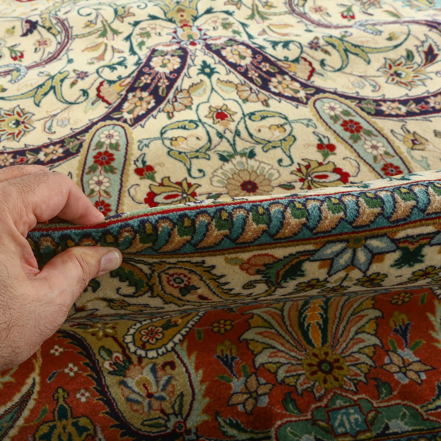 Vintage Tabriz 16'6 X 12' 5338