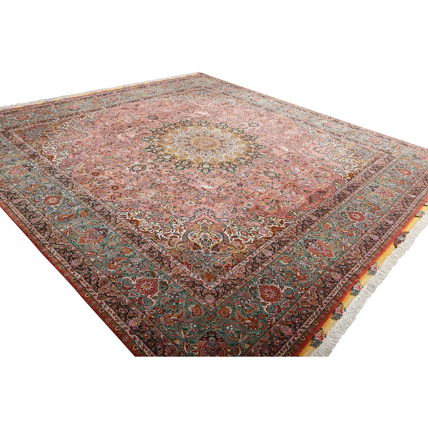 Vintage Tabriz 14'6 X 13'8 5448