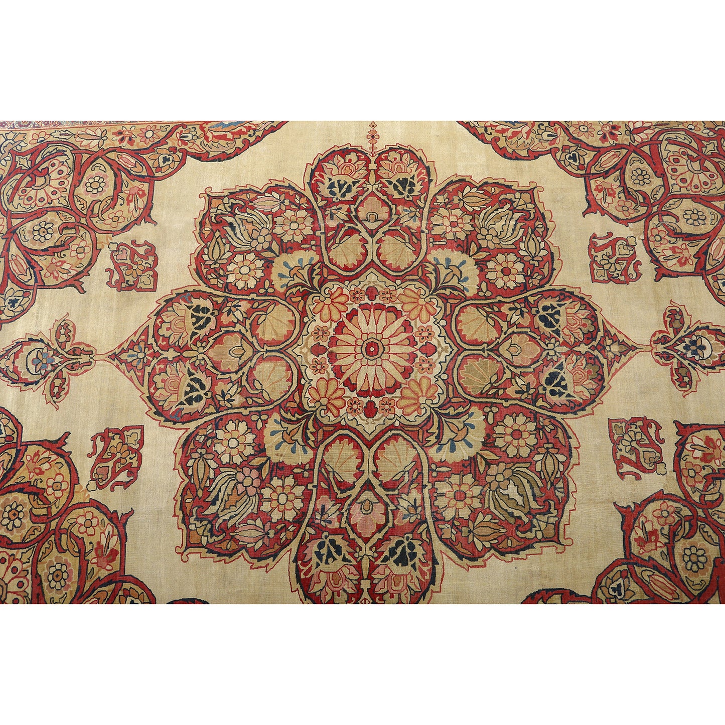 Antique Lavar Kerman 10'10 X 14'7 1726