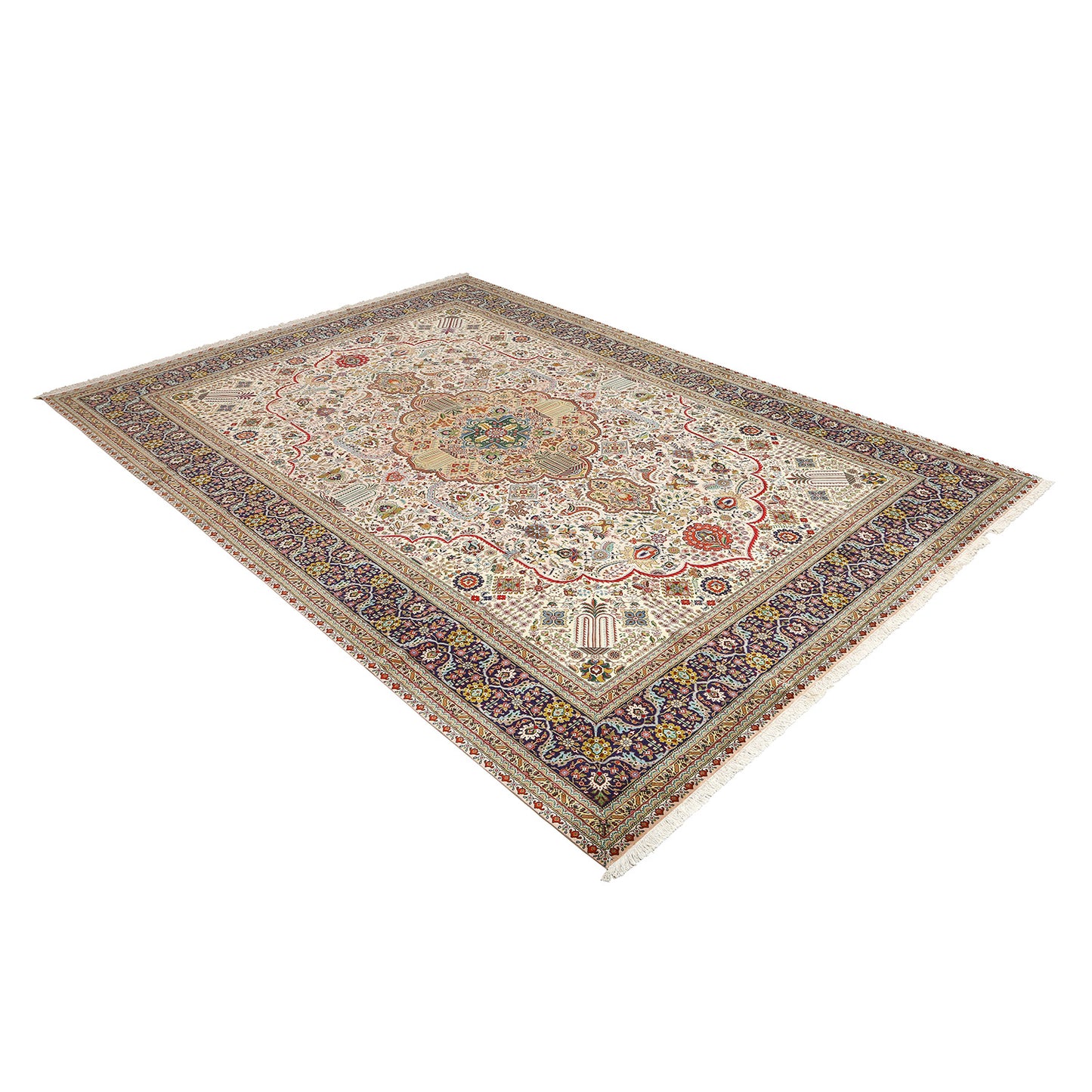 Vintage Tabriz 16' X 11'6 5589