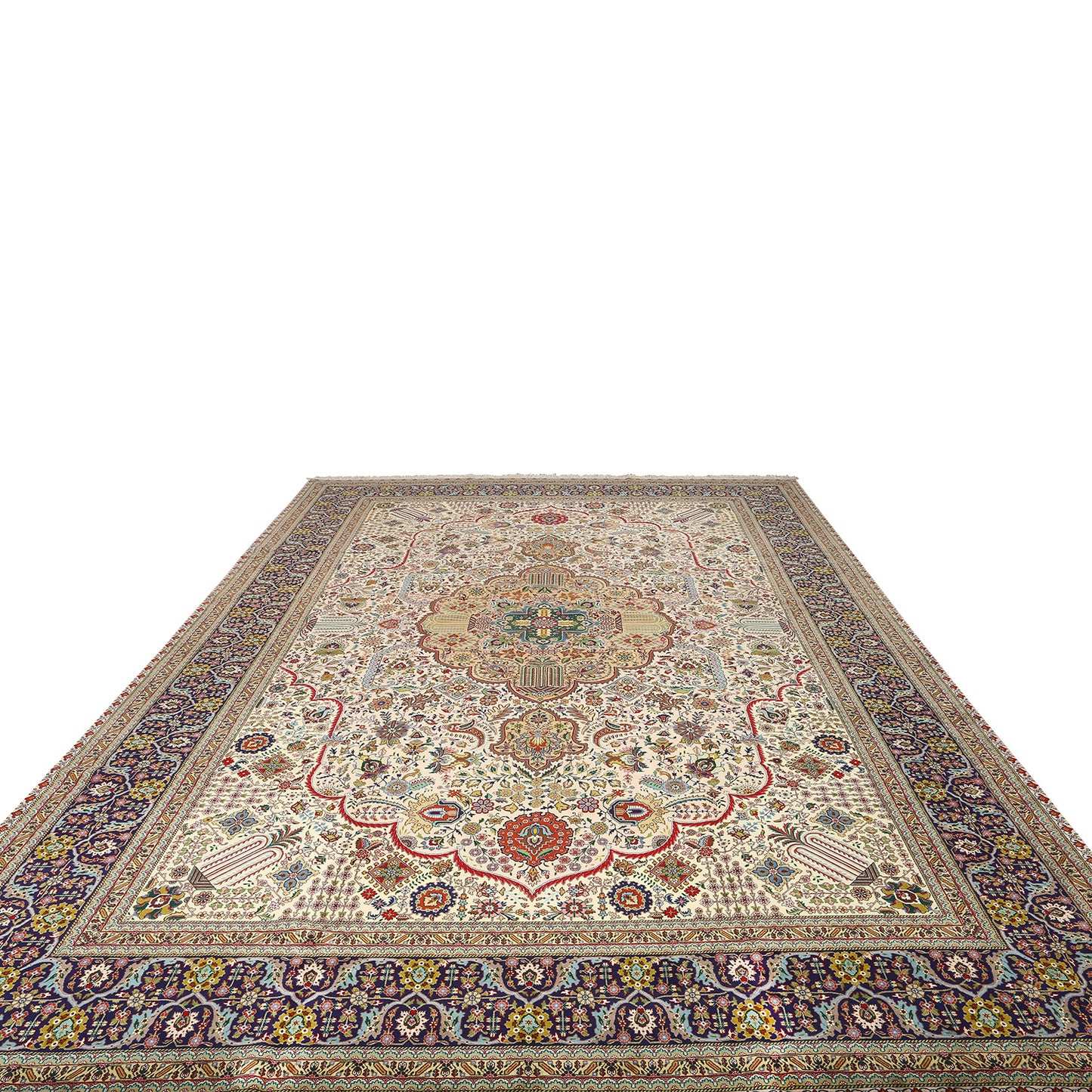 Vintage Tabriz 16' X 11'6 5589