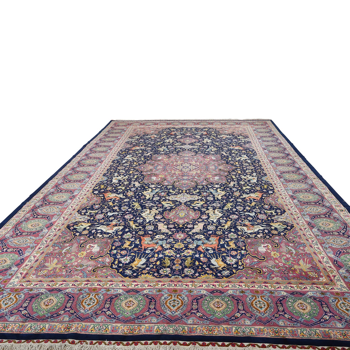 Antique Tabriz Heydarzadeh 16'4 X 9'11 Z41