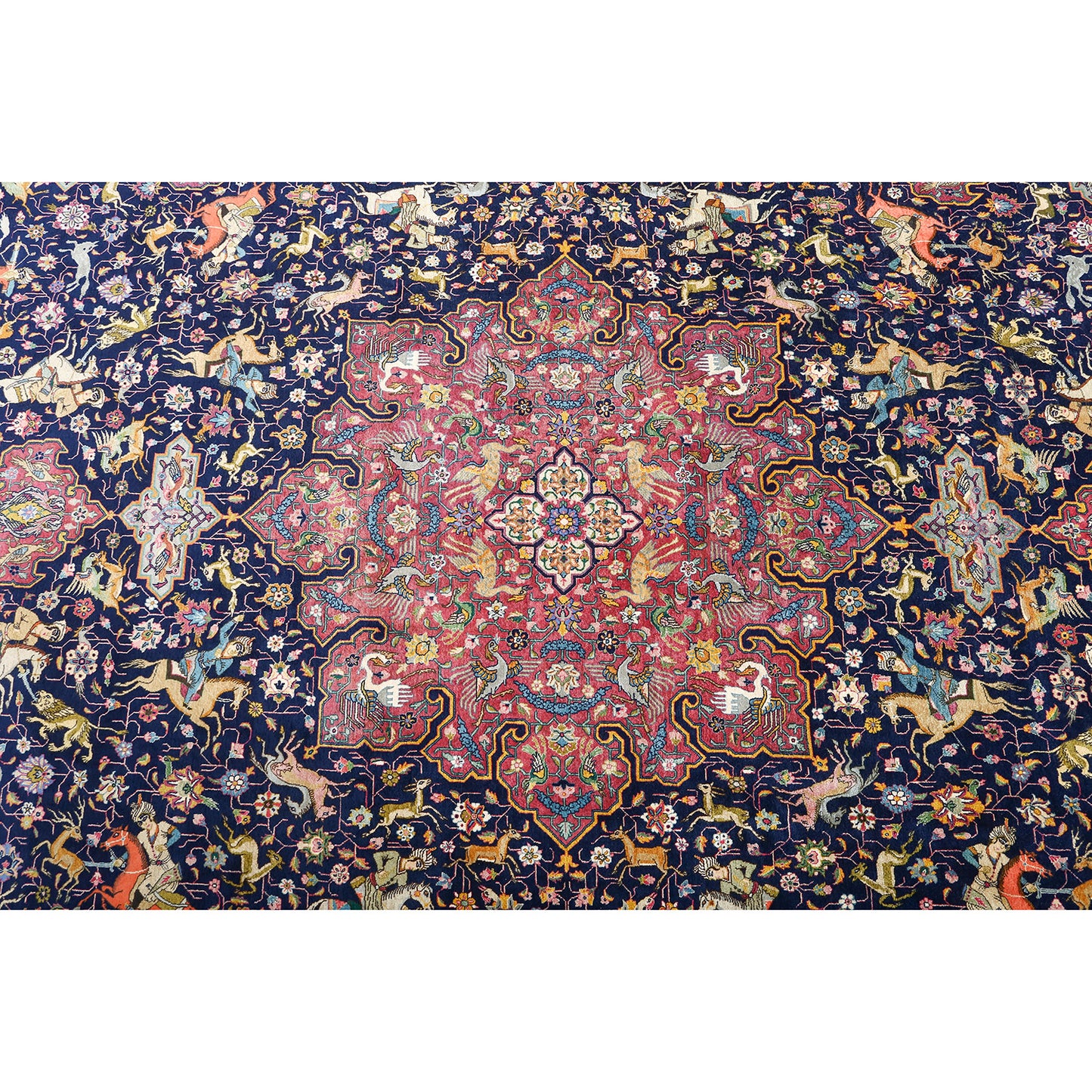 Antique Tabriz Heydarzadeh 16'4 X 9'11 Z41