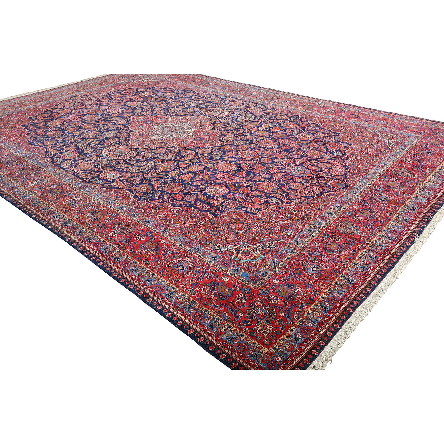 Antique Kashan Dabir 15'4 X 10'9 1740