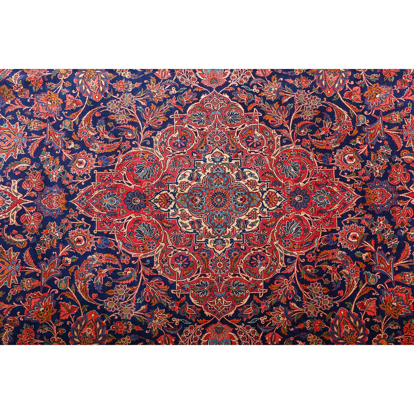 Antique Kashan Dabir 15'4 X 10'9 1740