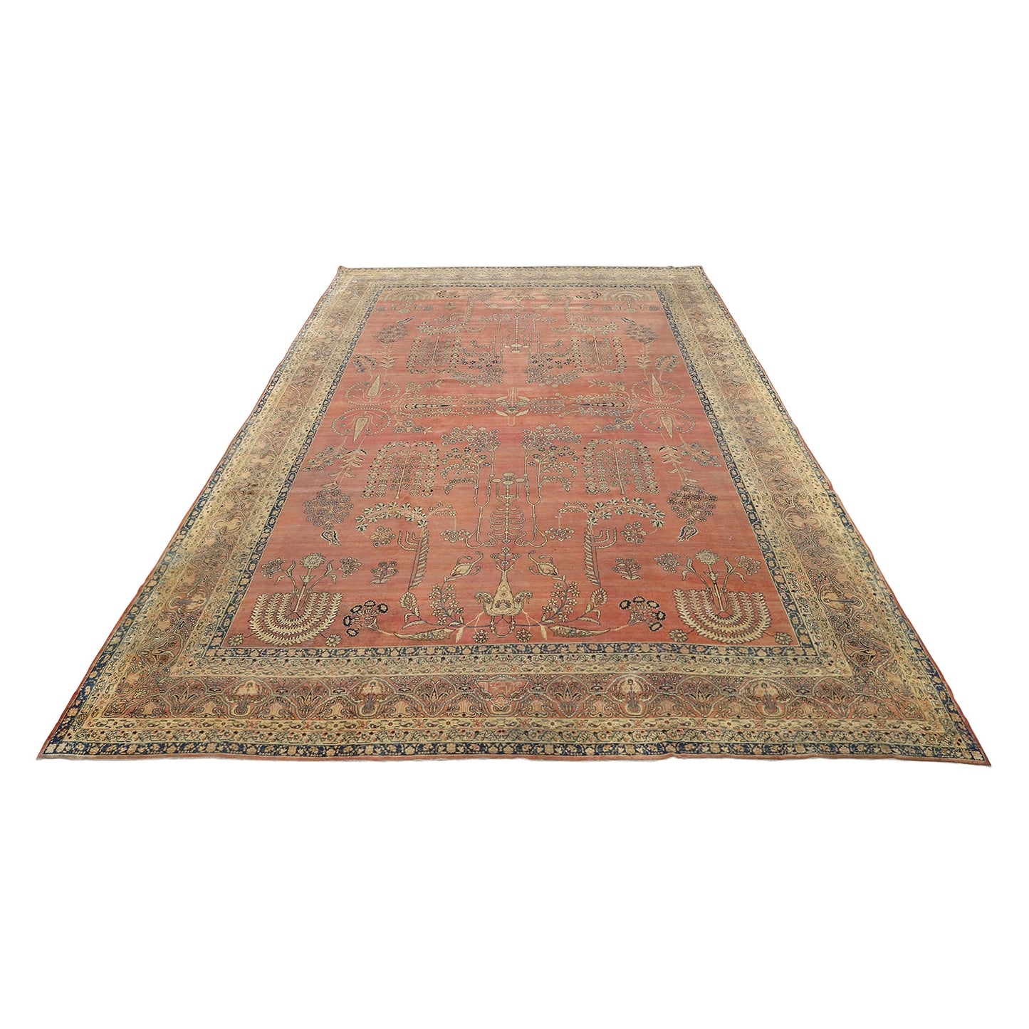 Antique Lavar Kerman 17'3x11'3 2608