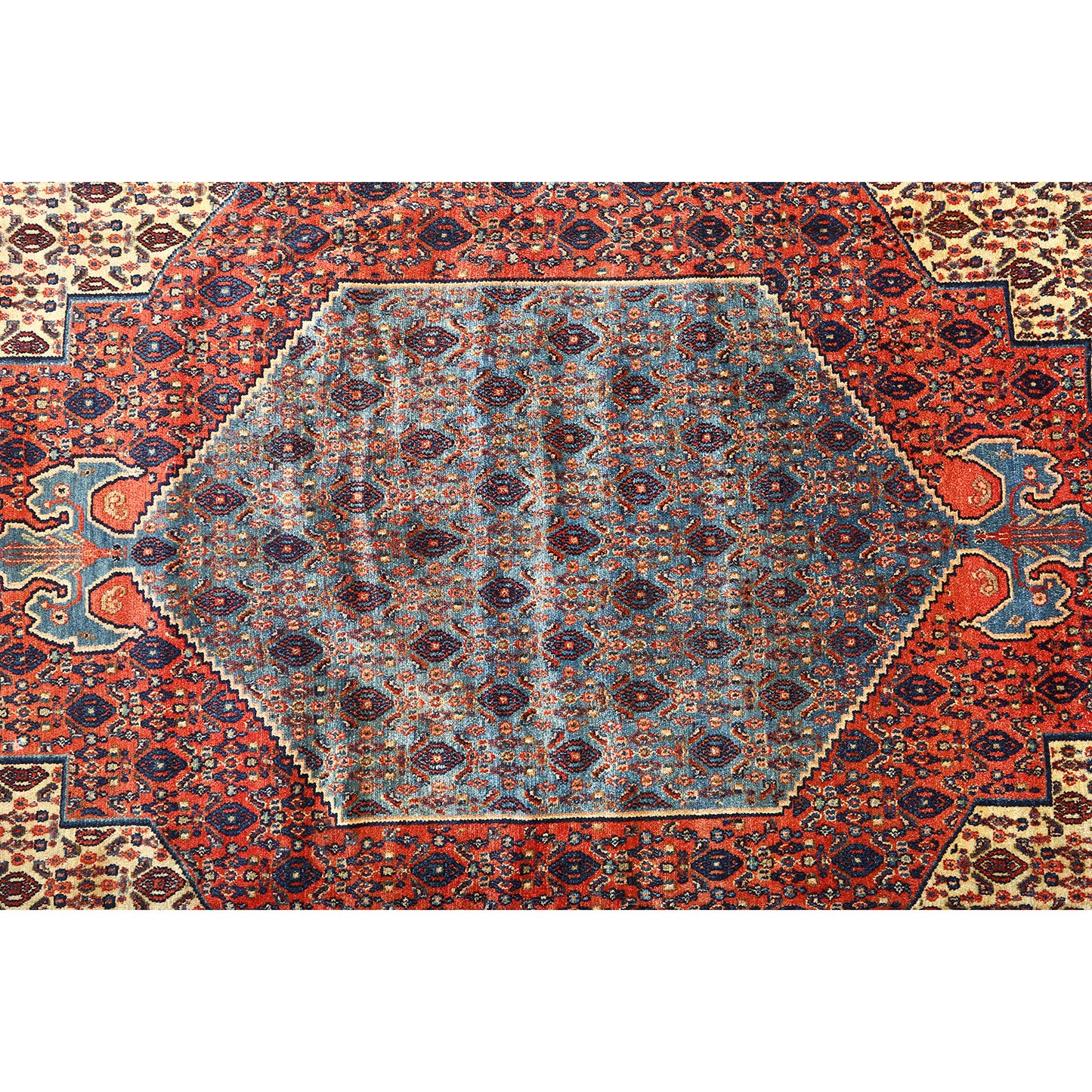 Antique Seneh Kordestan 12' X9'8 Z905