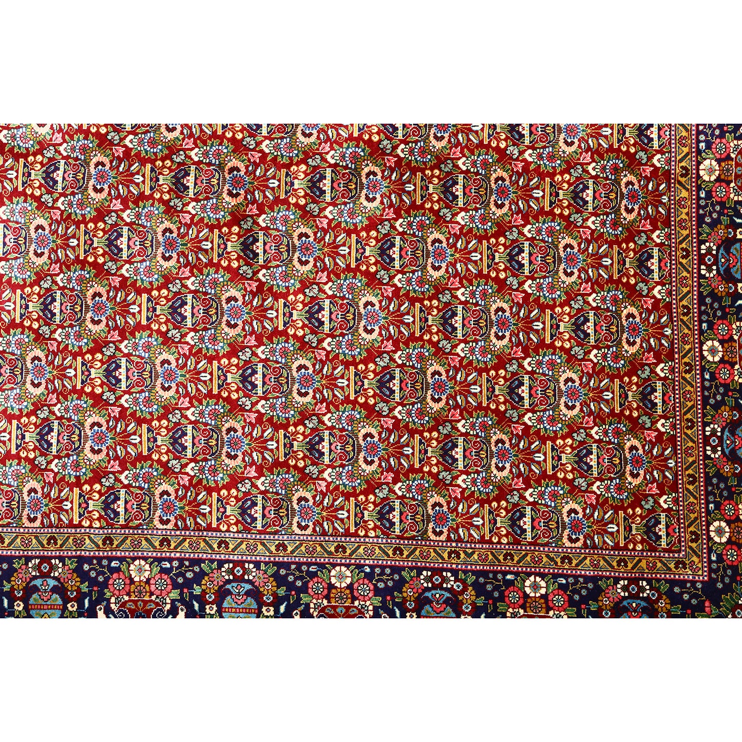 Vintage Tabriz 13' X 9'10 3941