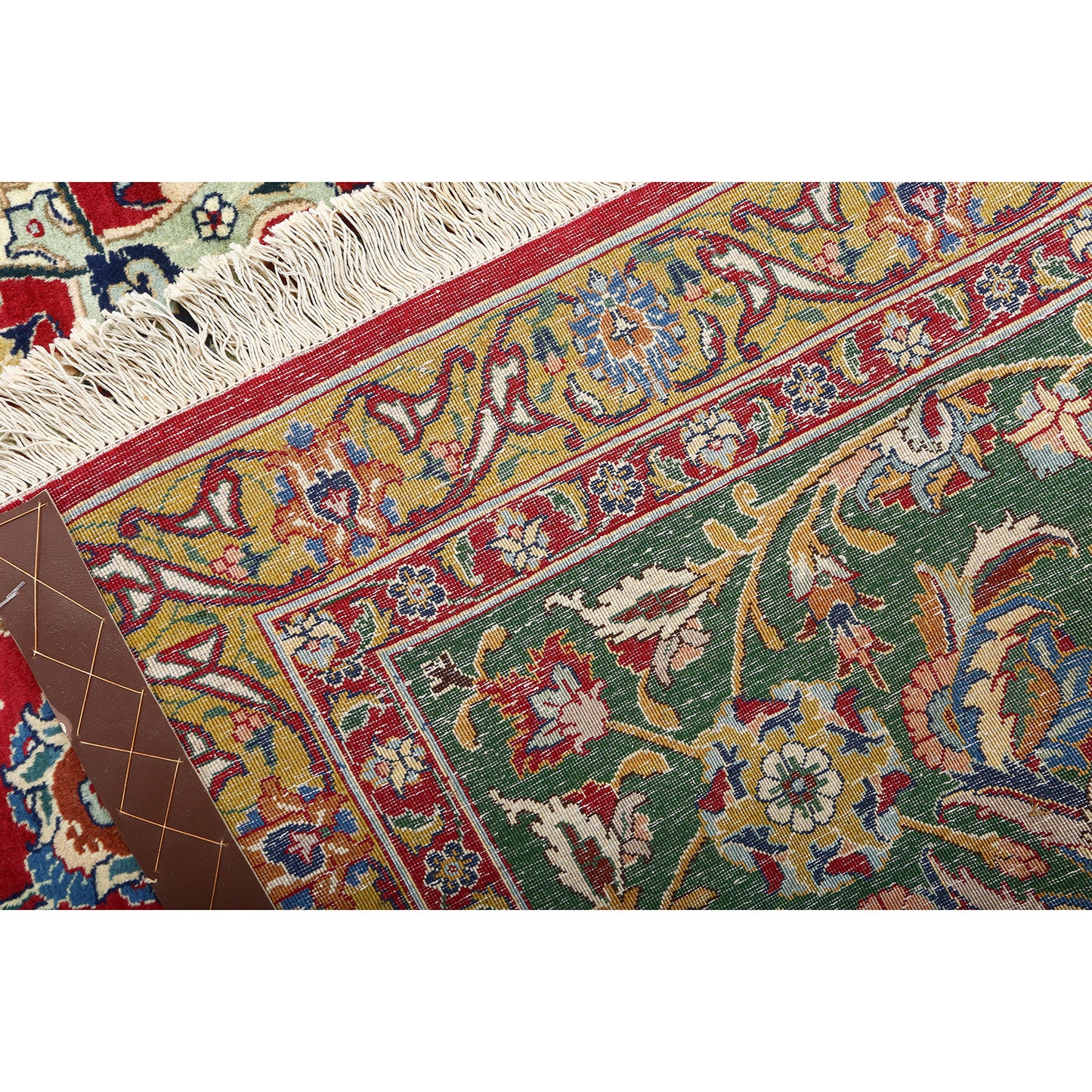 Vintage Tabriz Sherkat Farsh 12'8 X 10'2 5580