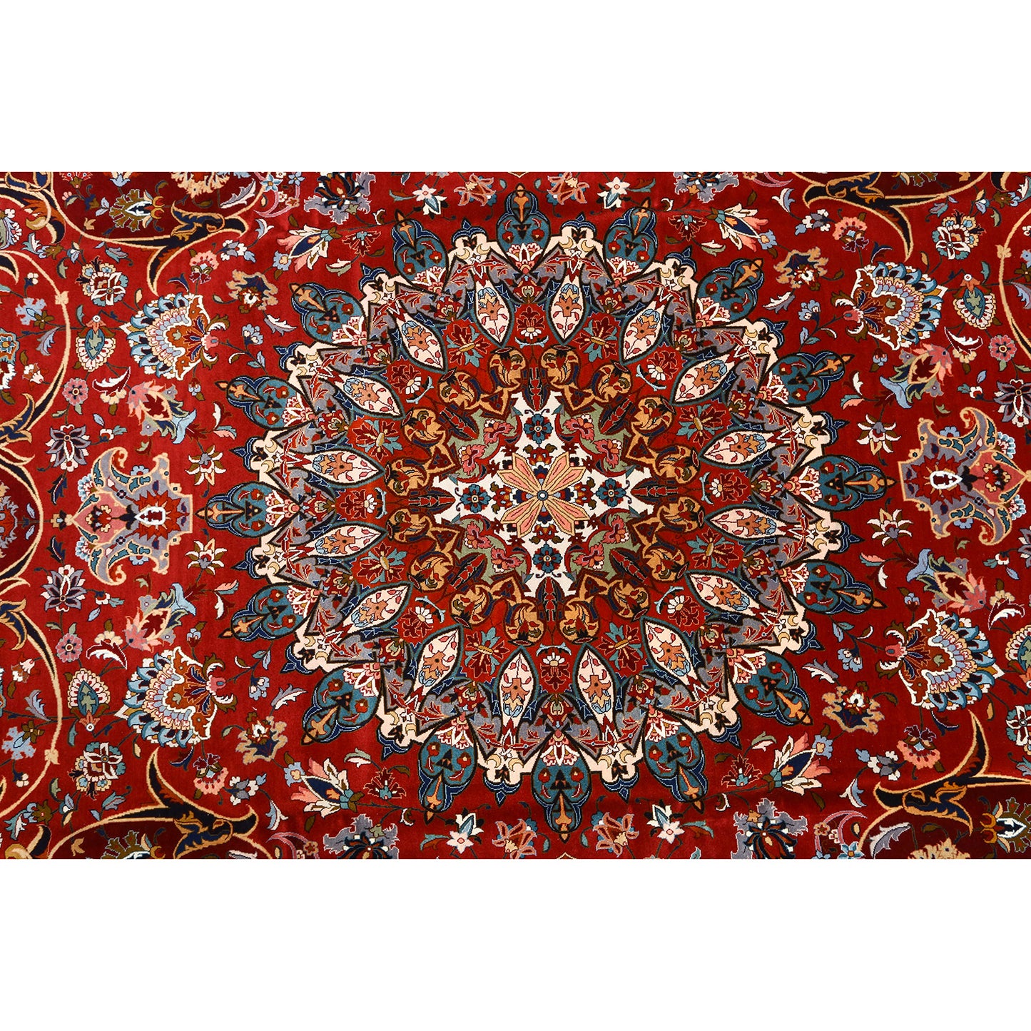 Vintage Tabriz EMAD 13'1 X 9'6 Z605