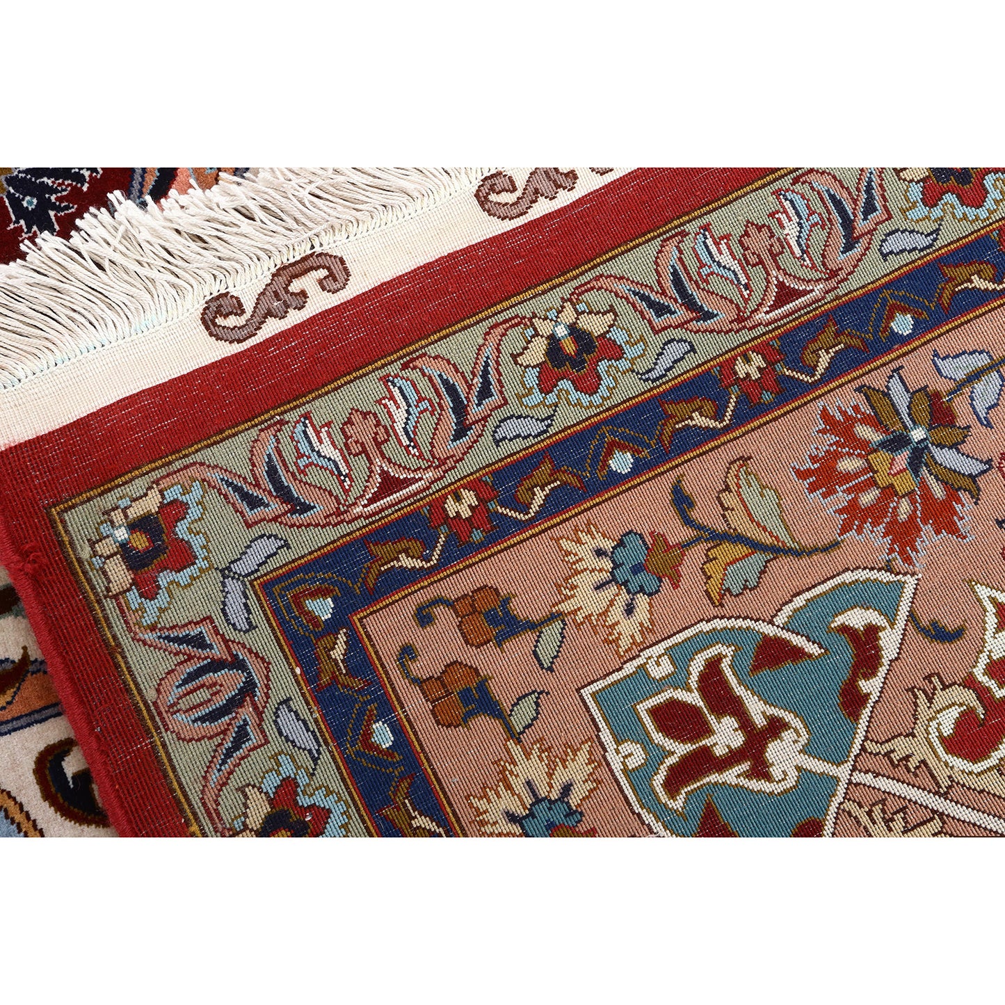 Vintage Tabriz EMAD 13'1 X 9'6 Z605