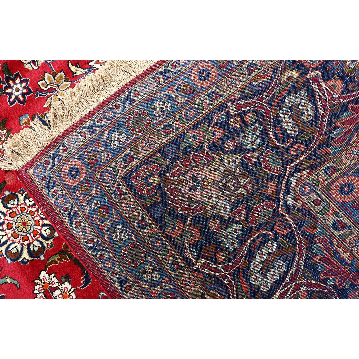 Antique Kashan 13'5 X 10'5 6075