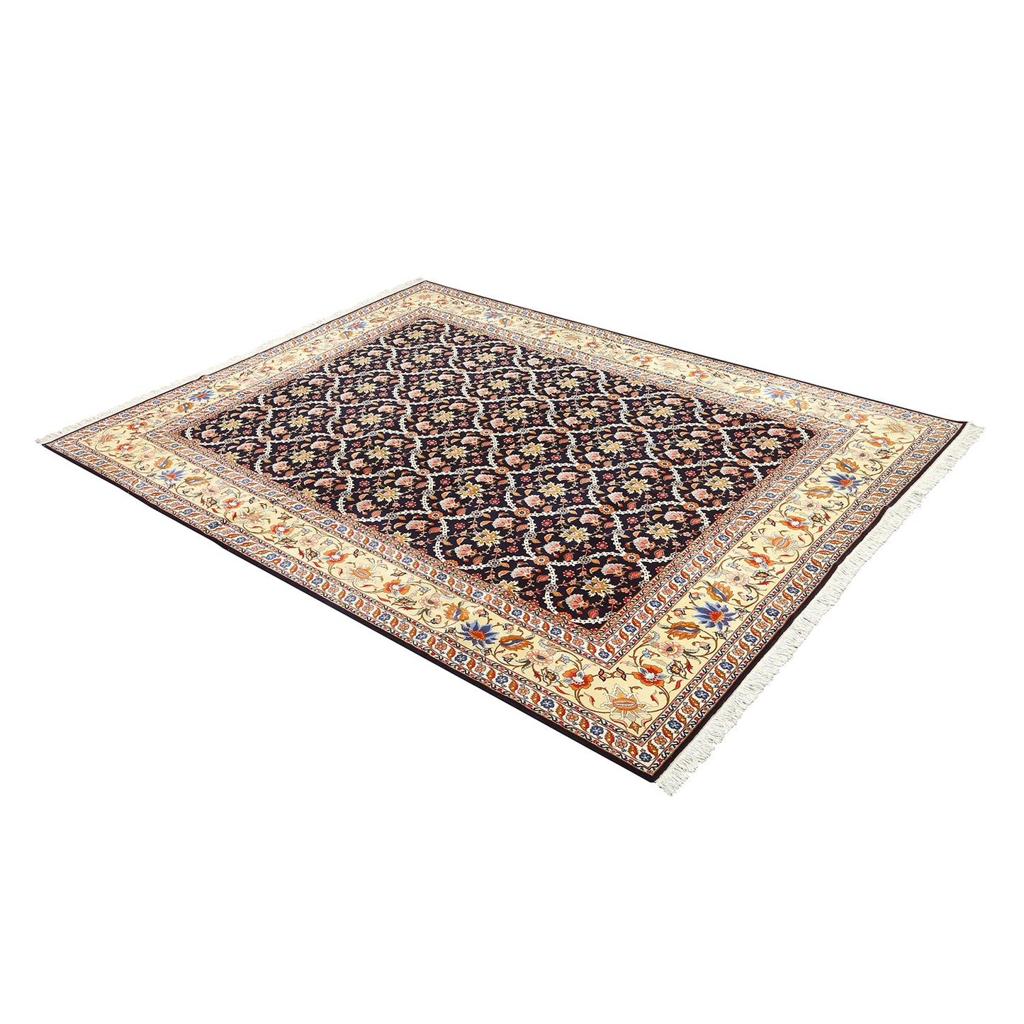 Vintage Tabriz 13' X 9'11 6010