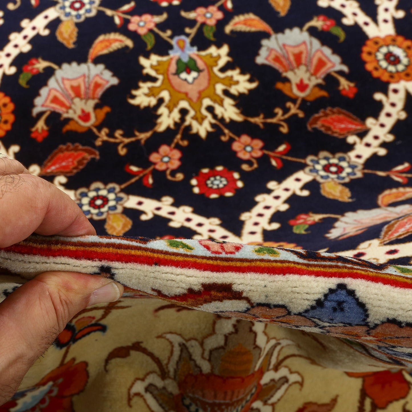 Vintage Tabriz 13' X 9'11 6010