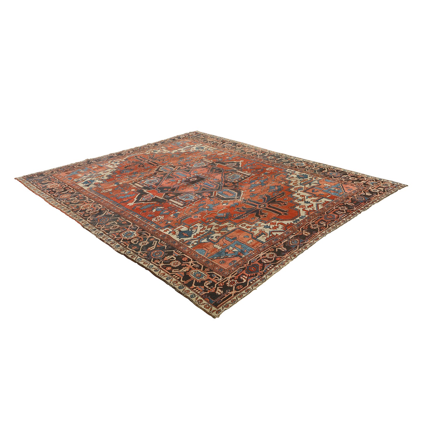 Antique Serapi 12'2 X 10'2 1526