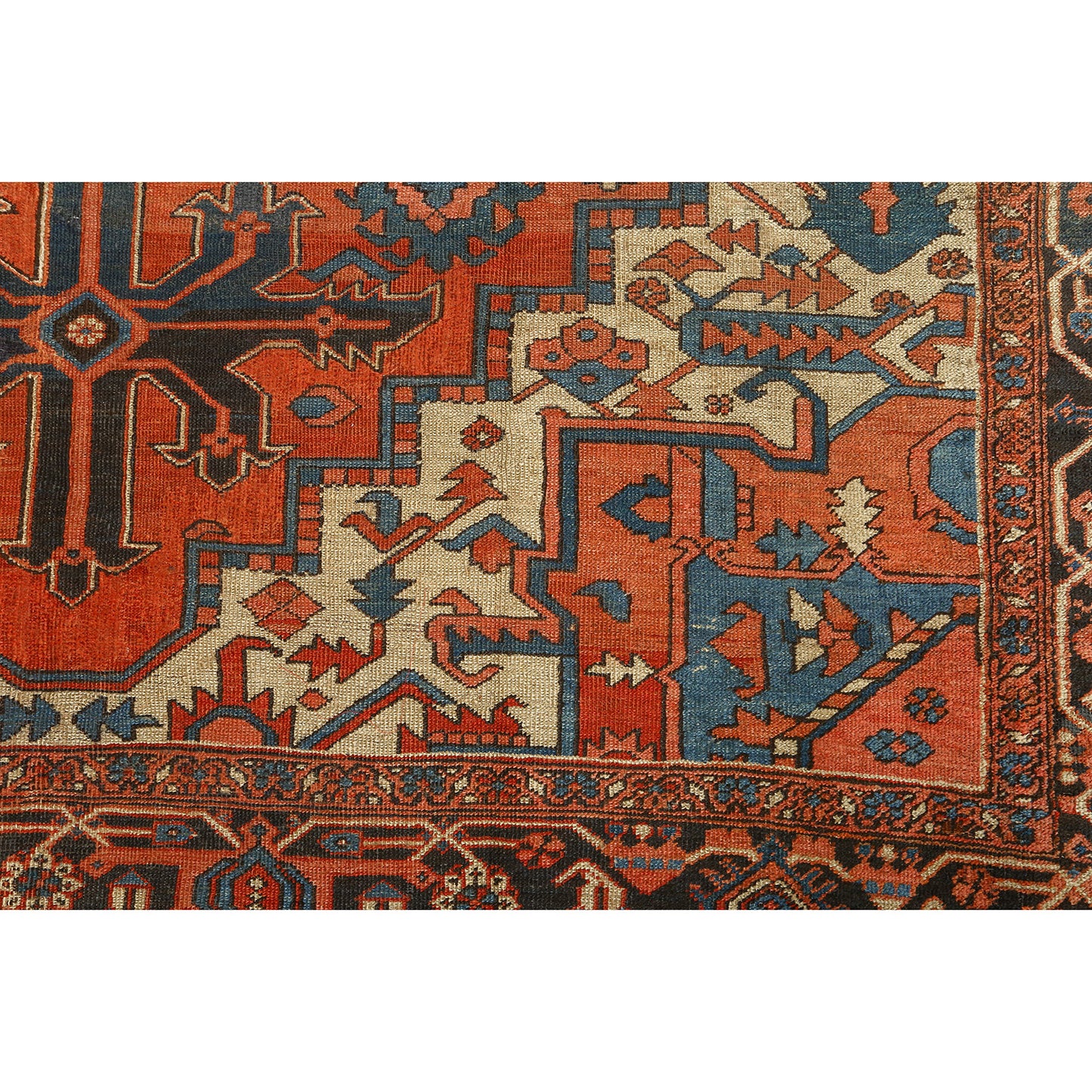 Antique Serapi 12'2 X 10'2 1526