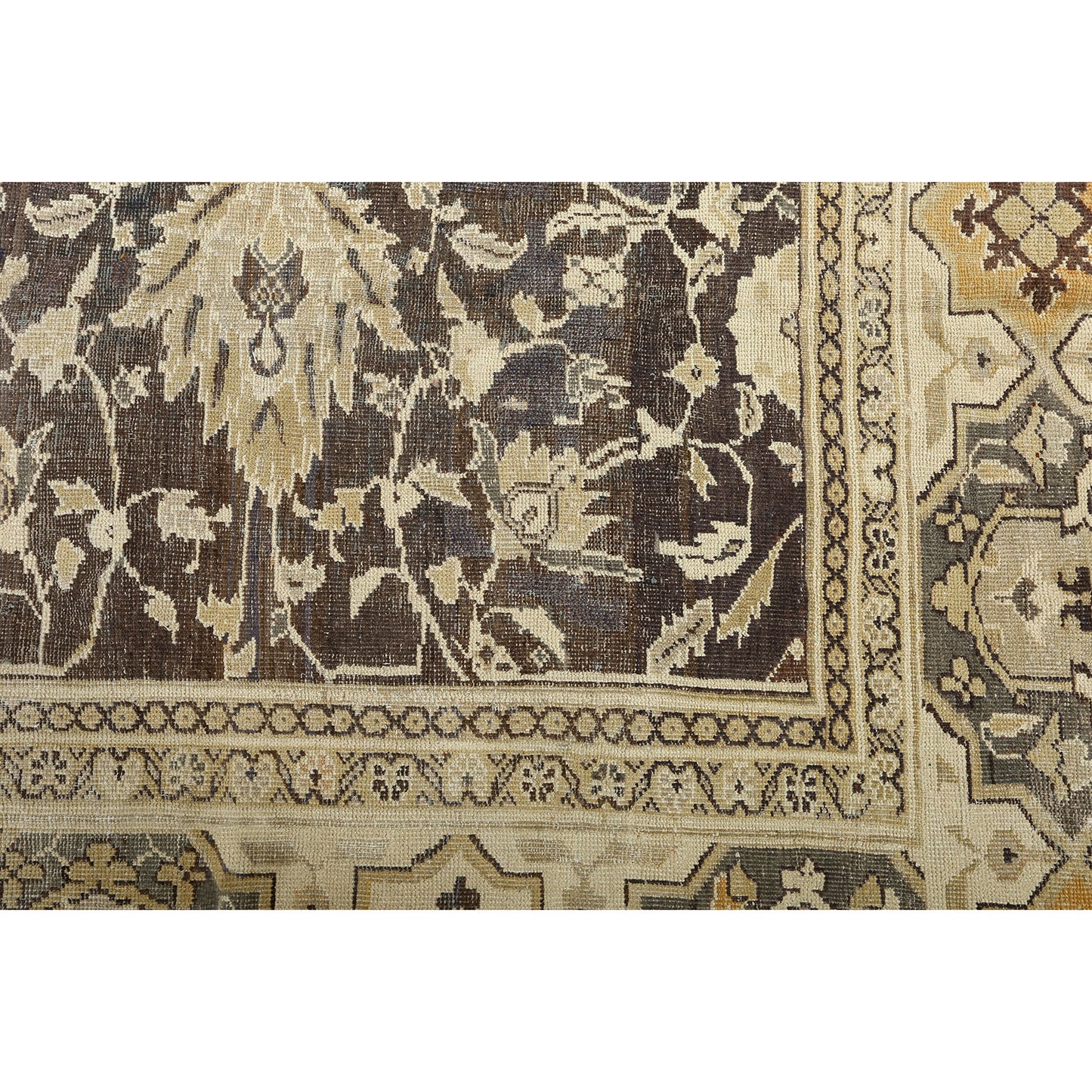 Antique Sultanabad Ziglar 13'10 X 10'10 1677