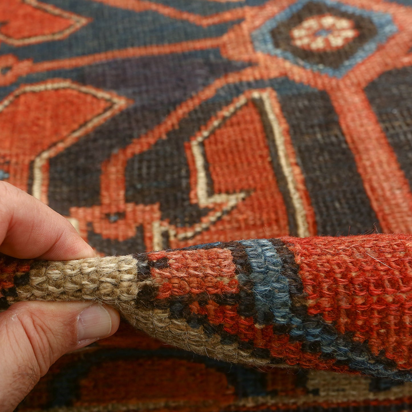 Antique Serapi 12'2 X 10'2 1526