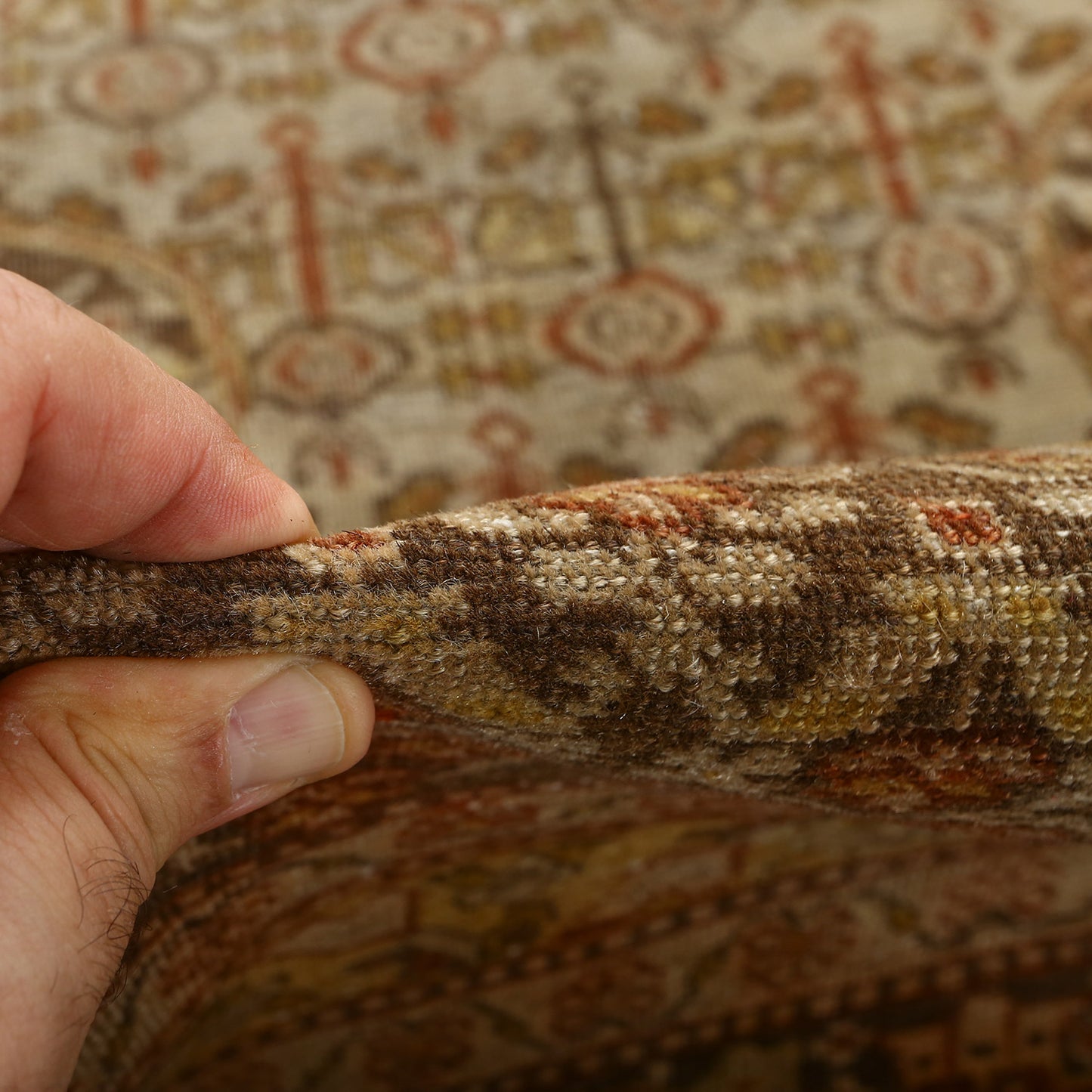 Antique Tabriz 12'2 X 9'6 4379