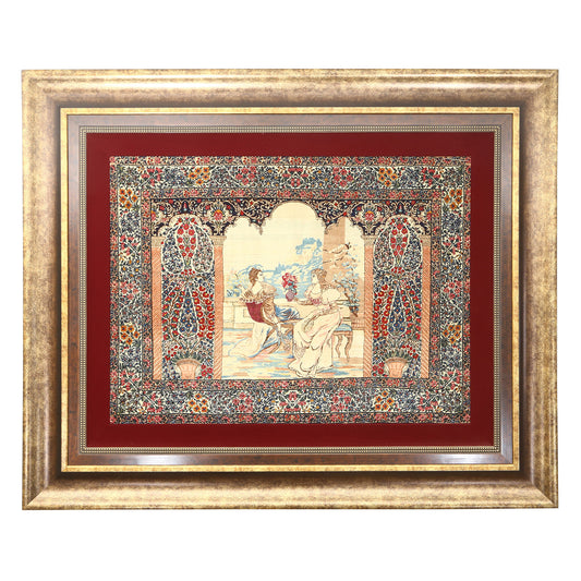 Antique Lavar Matching Pair 3'8 X 2'9 2031