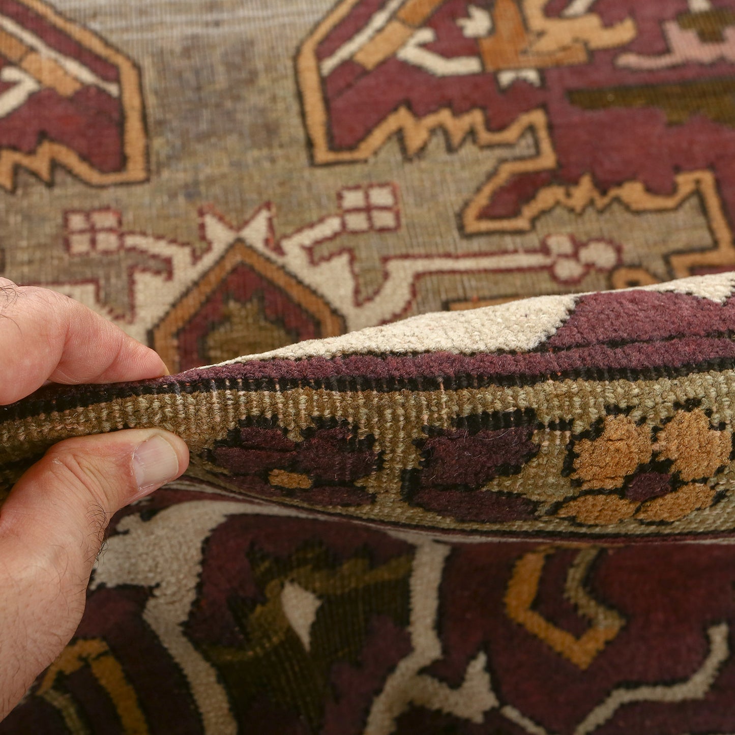 Antique Agra 12'8 X 9'11 1571