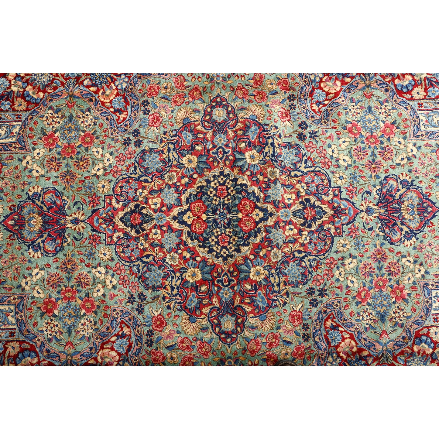 Antique Kerman Lavar 14'1 X 9'8 1627