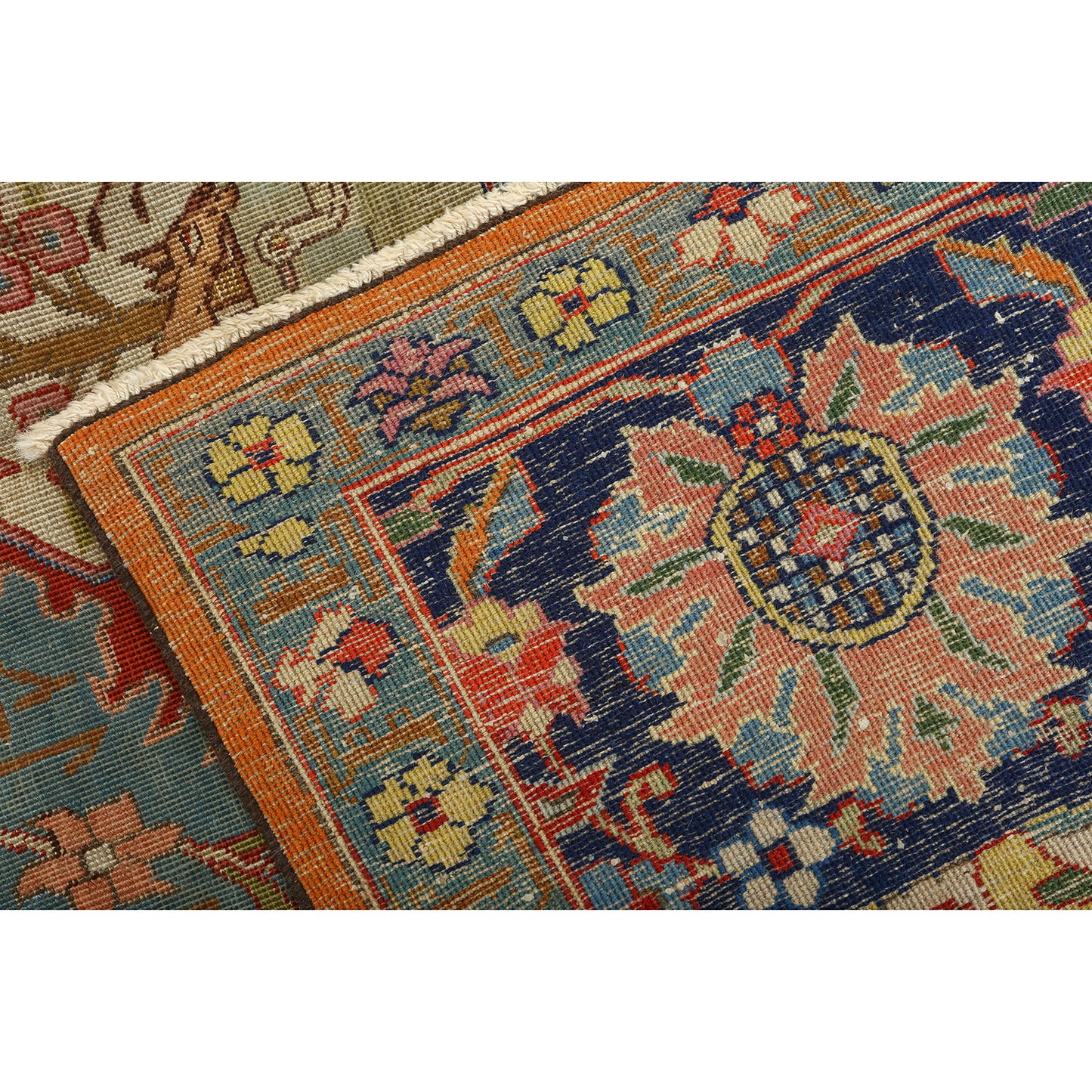 Antique Tabriz Javan Amirkhiz 12'1 X 9'9 1680