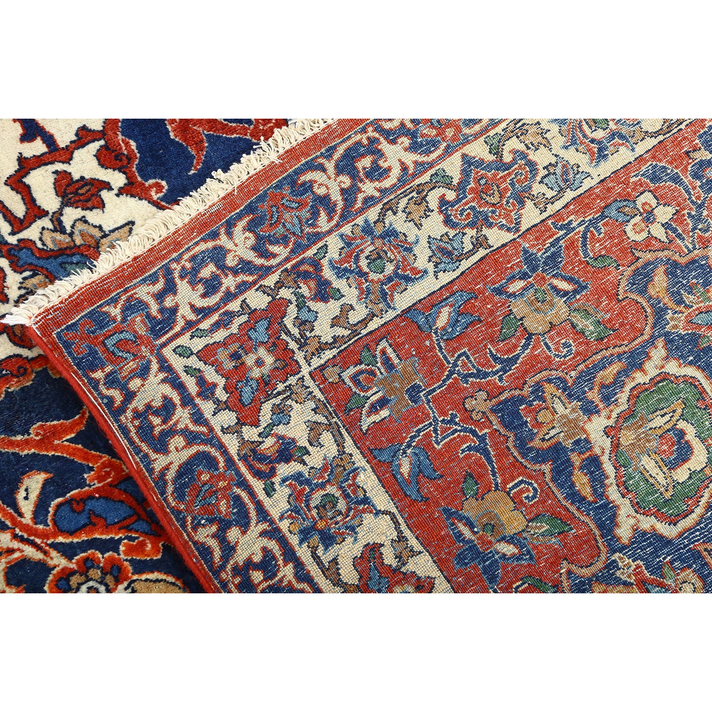 Antique Isfahan Shourashi 13'9 X 10'5 4780