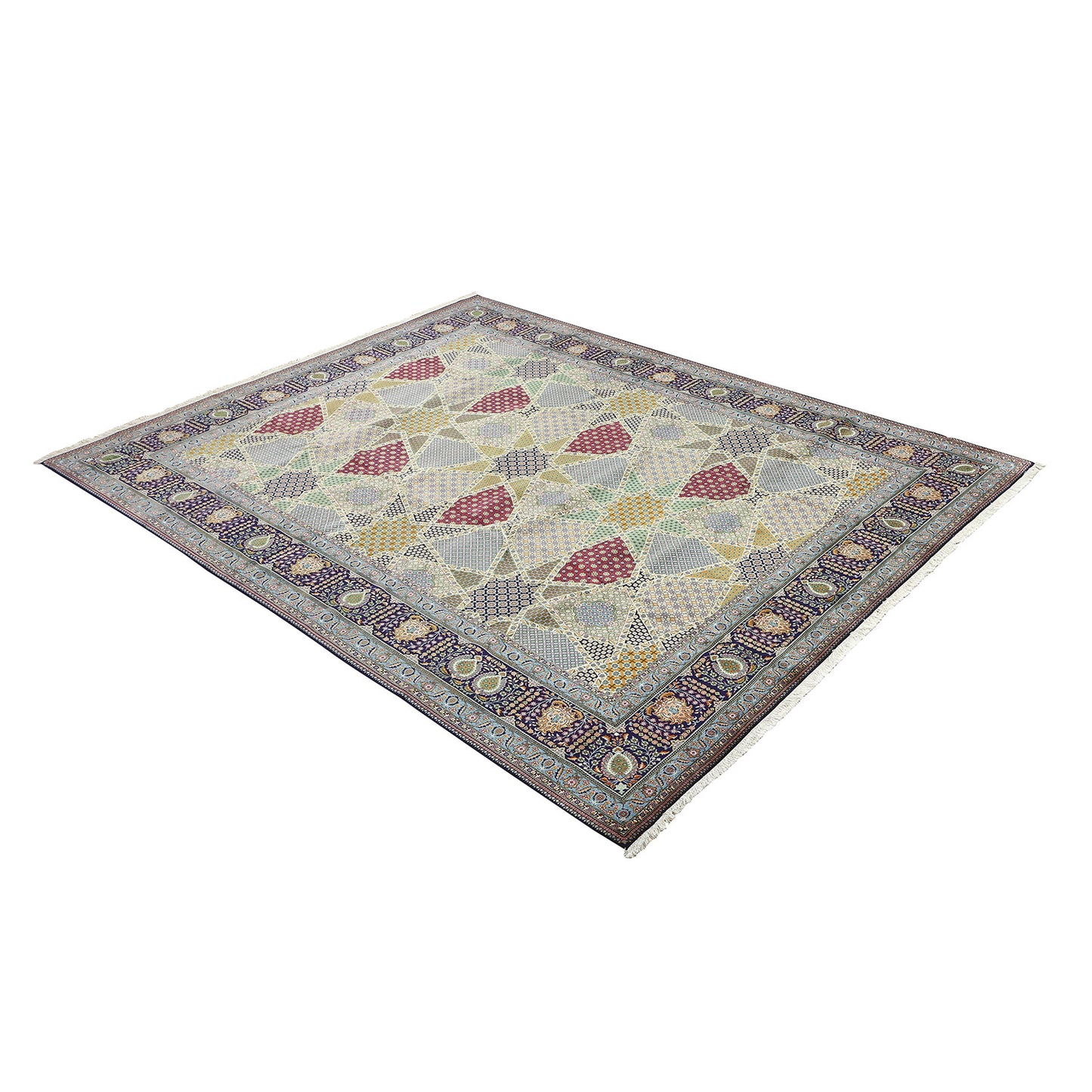 Vintage Tabriz 12'11 X 10' 5260