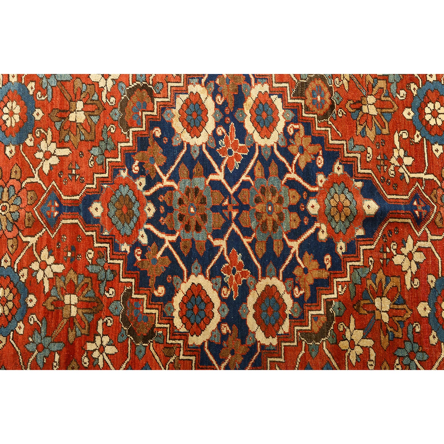 Antique Serapi 12'10 X 10'5 1752