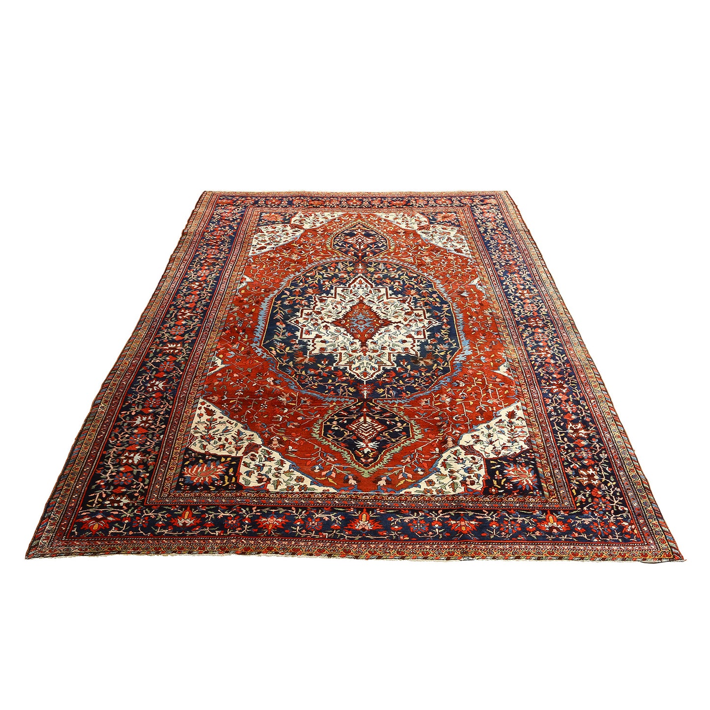 Antique Farahan 12'2 X 9'2 1527