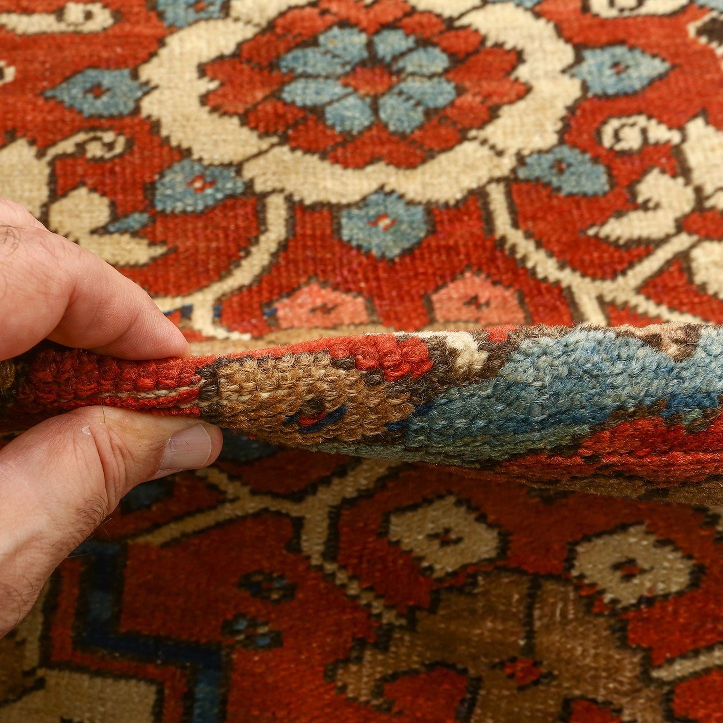 Antique Serapi 12'10 X 10'5 1752