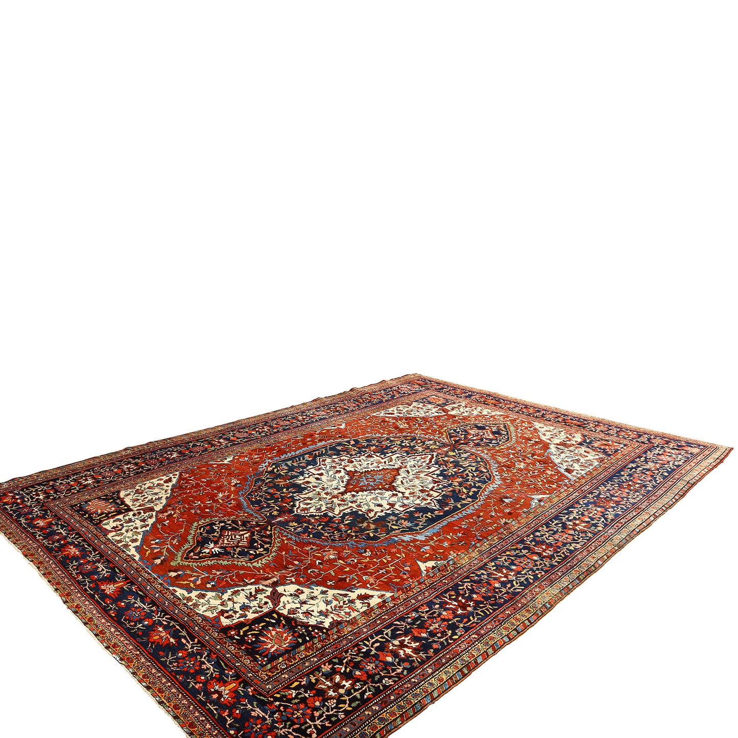 Antique Farahan 12'2 X 9'2 1527