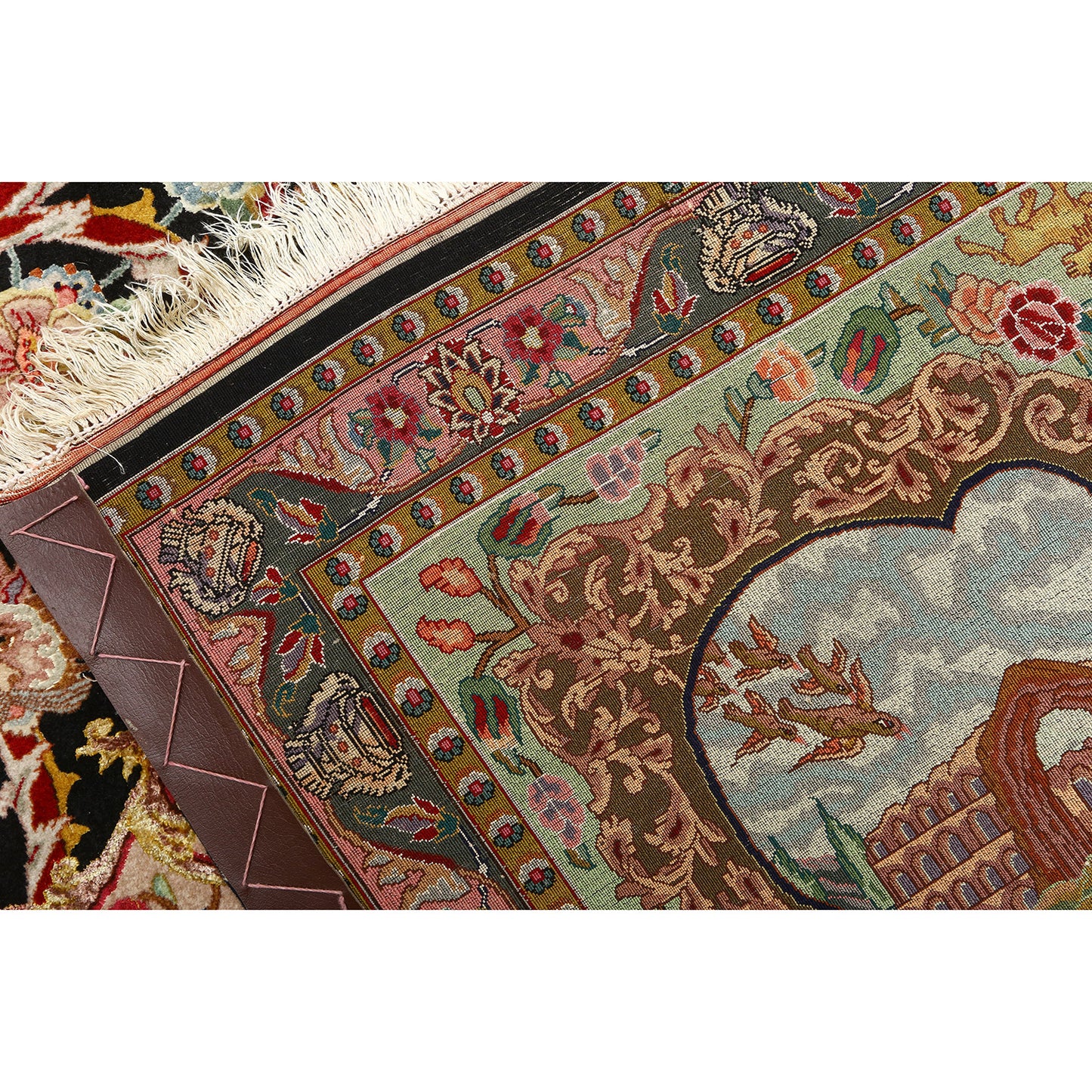 Vintage Tabriz 13'7 X 10' MOIS 1