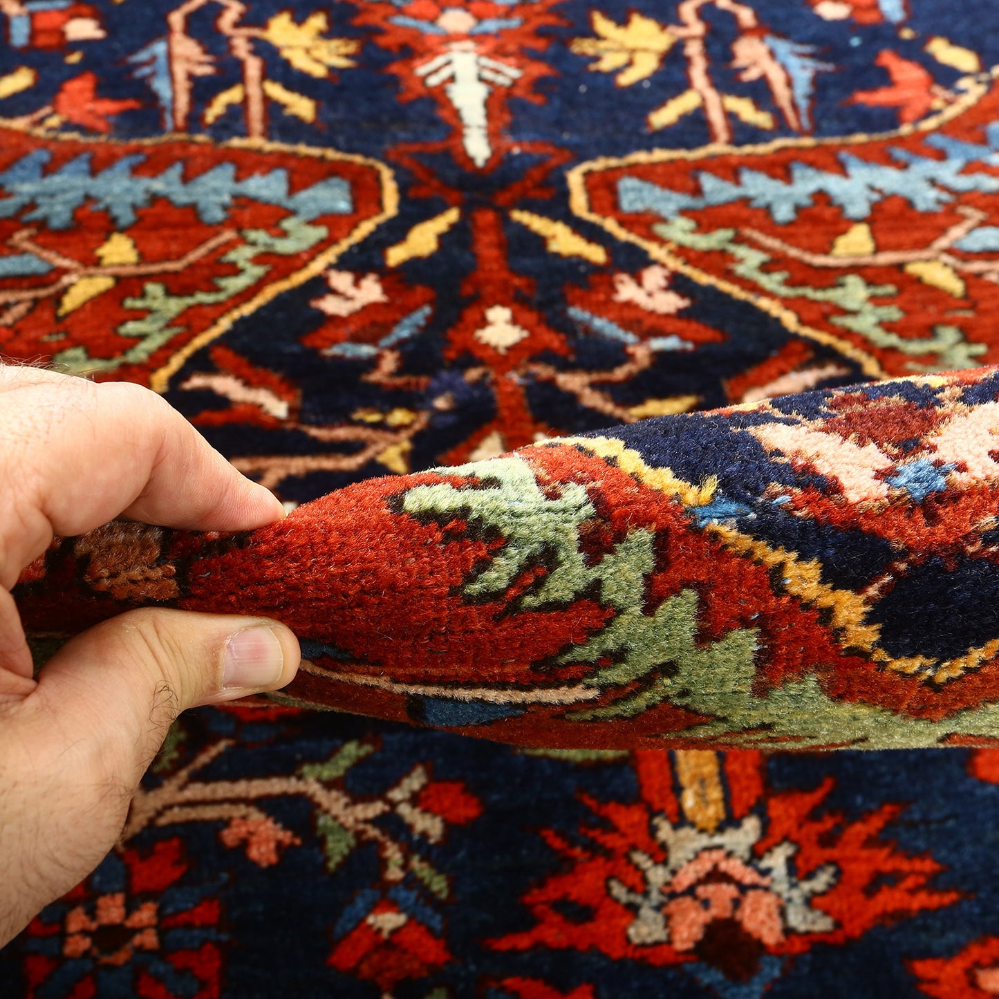 Antique Farahan 12'2 X 9'2 1527