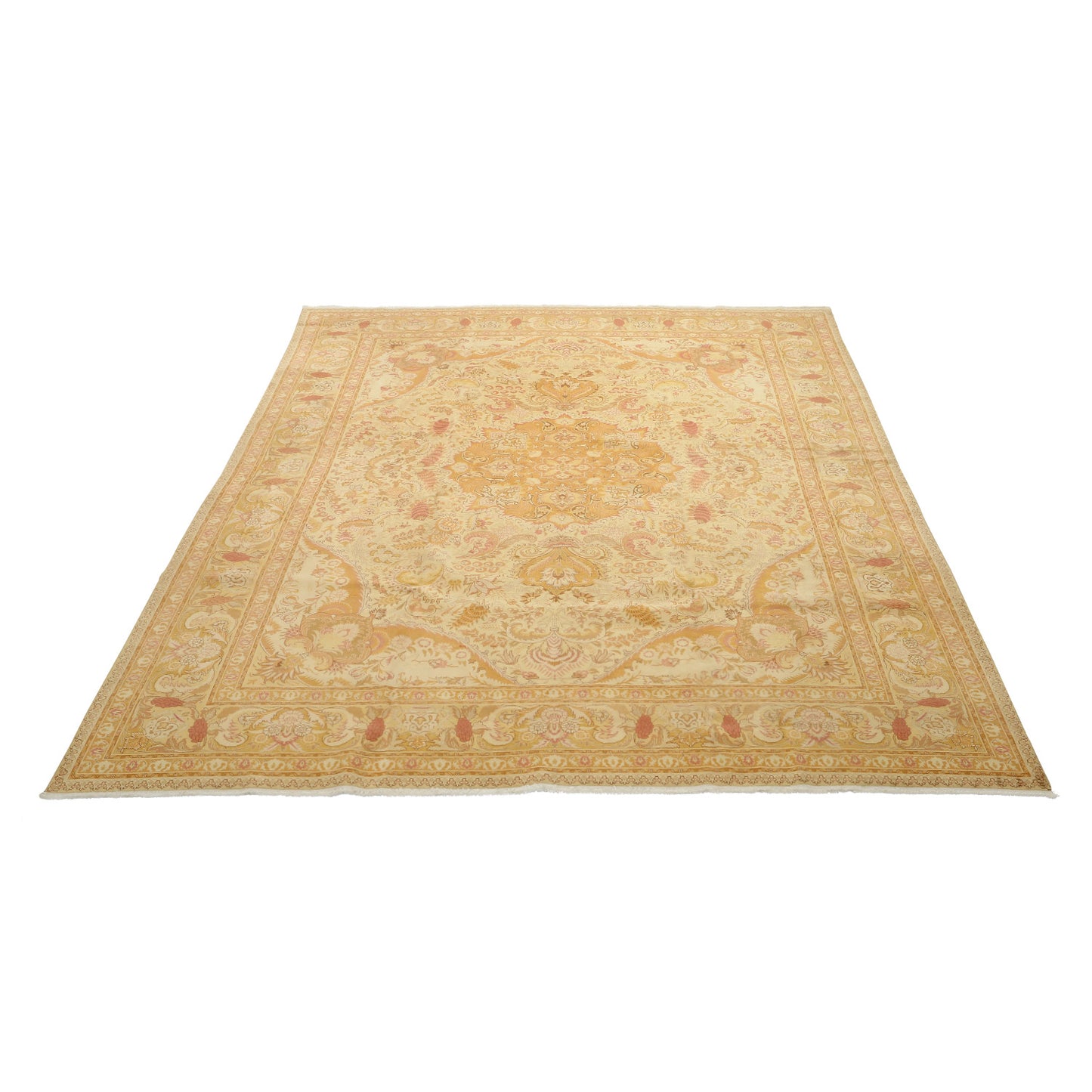 Vintage Tabriz 13'2 X 9'11 Z811