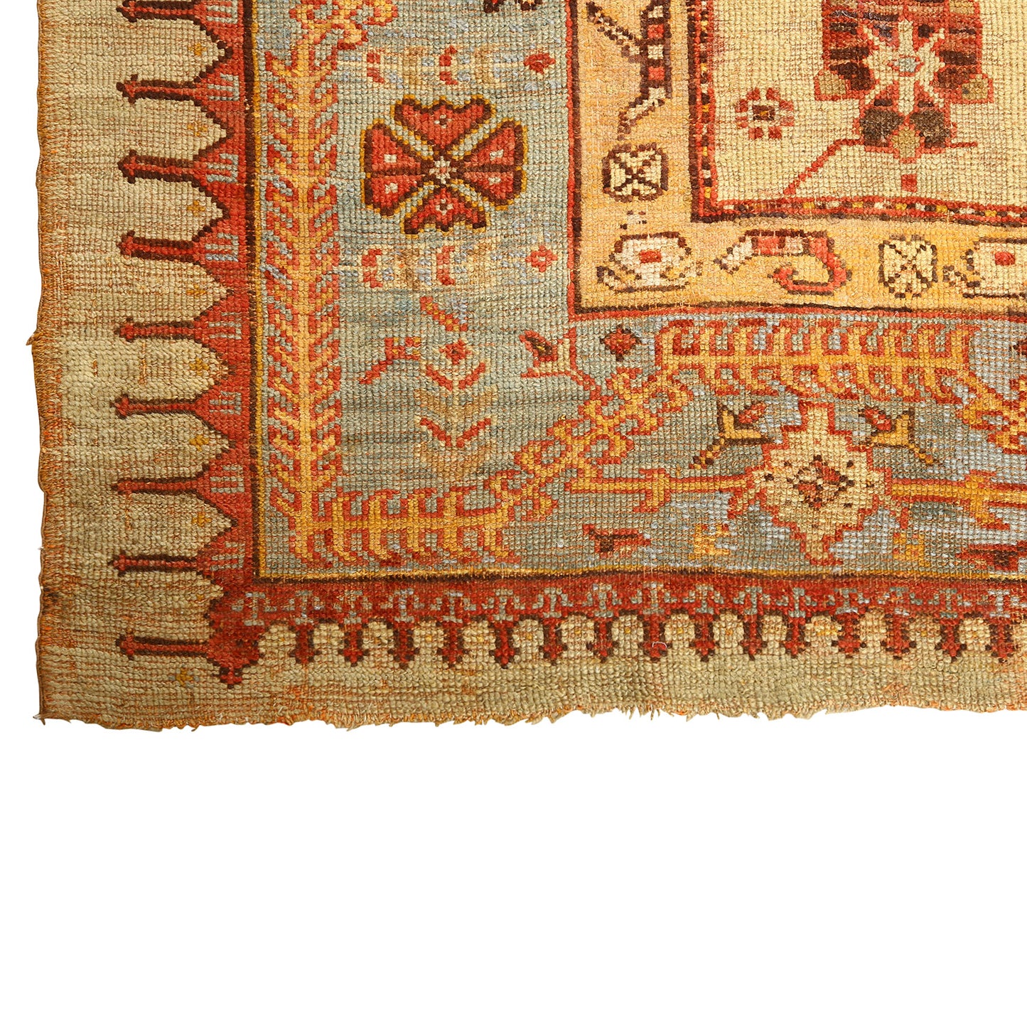 Antique Ushak 14'10 X 10'5 1719