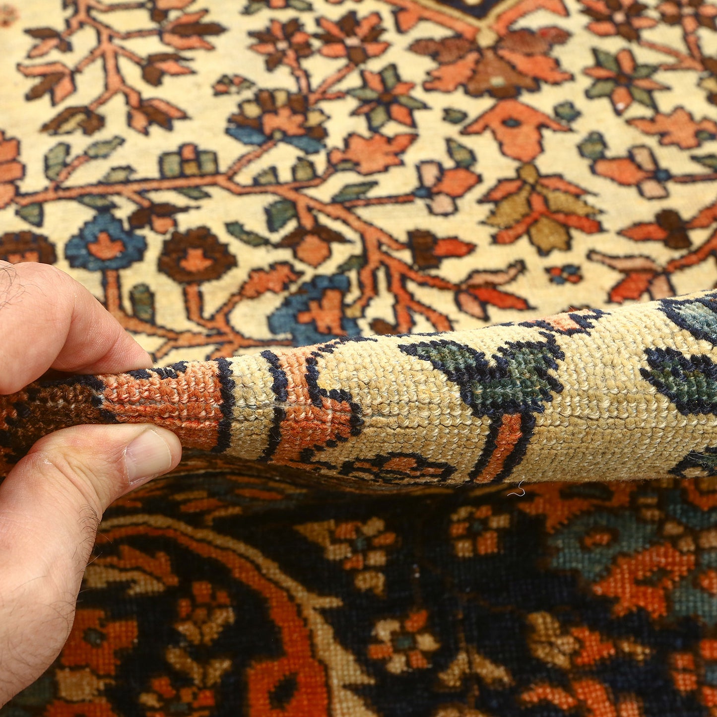 Antique Farahan 13' X 9'11 1363